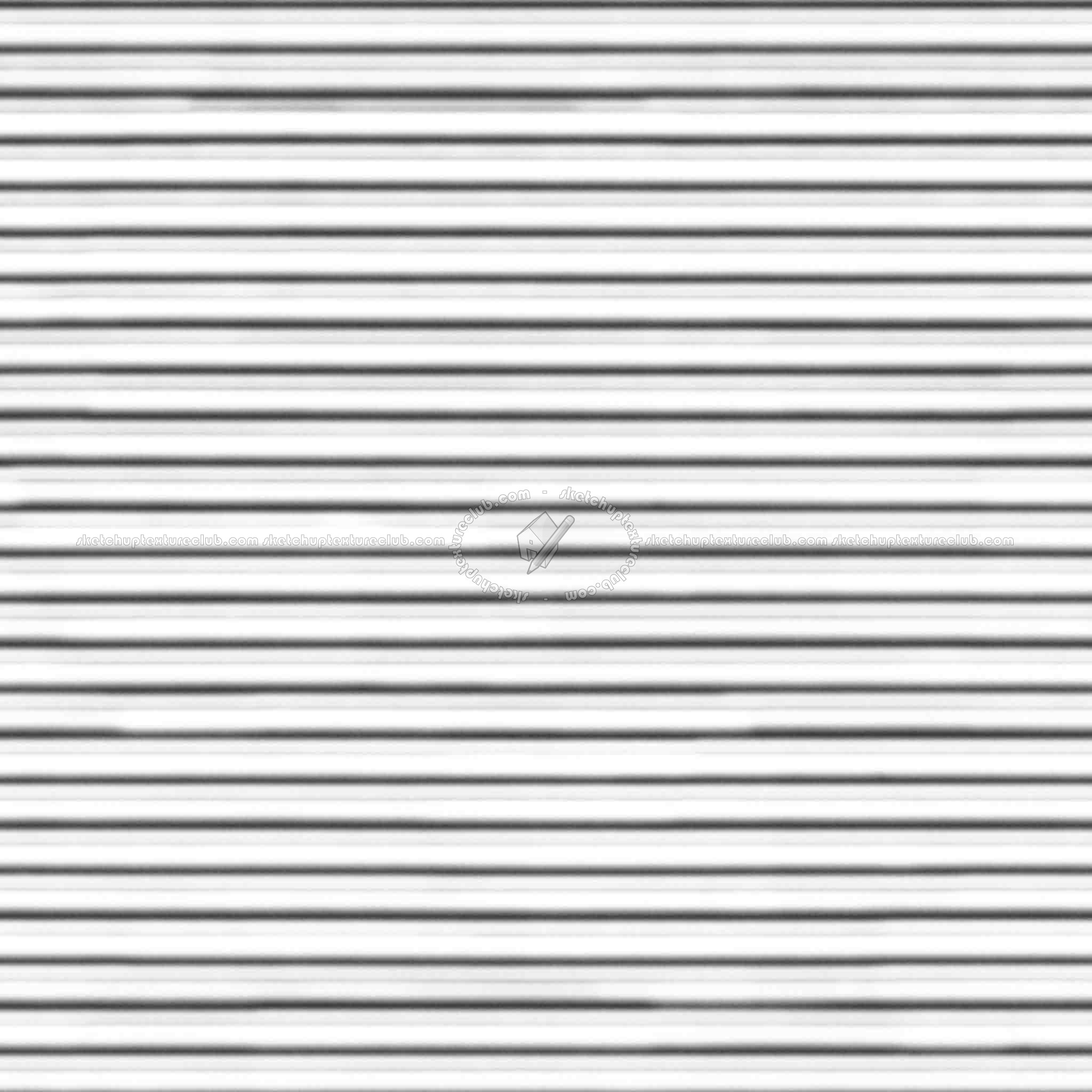 Textures   -   MATERIALS   -   METALS   -   Corrugated  - Corrugated metal texture seamless 10007 - Ambient occlusion