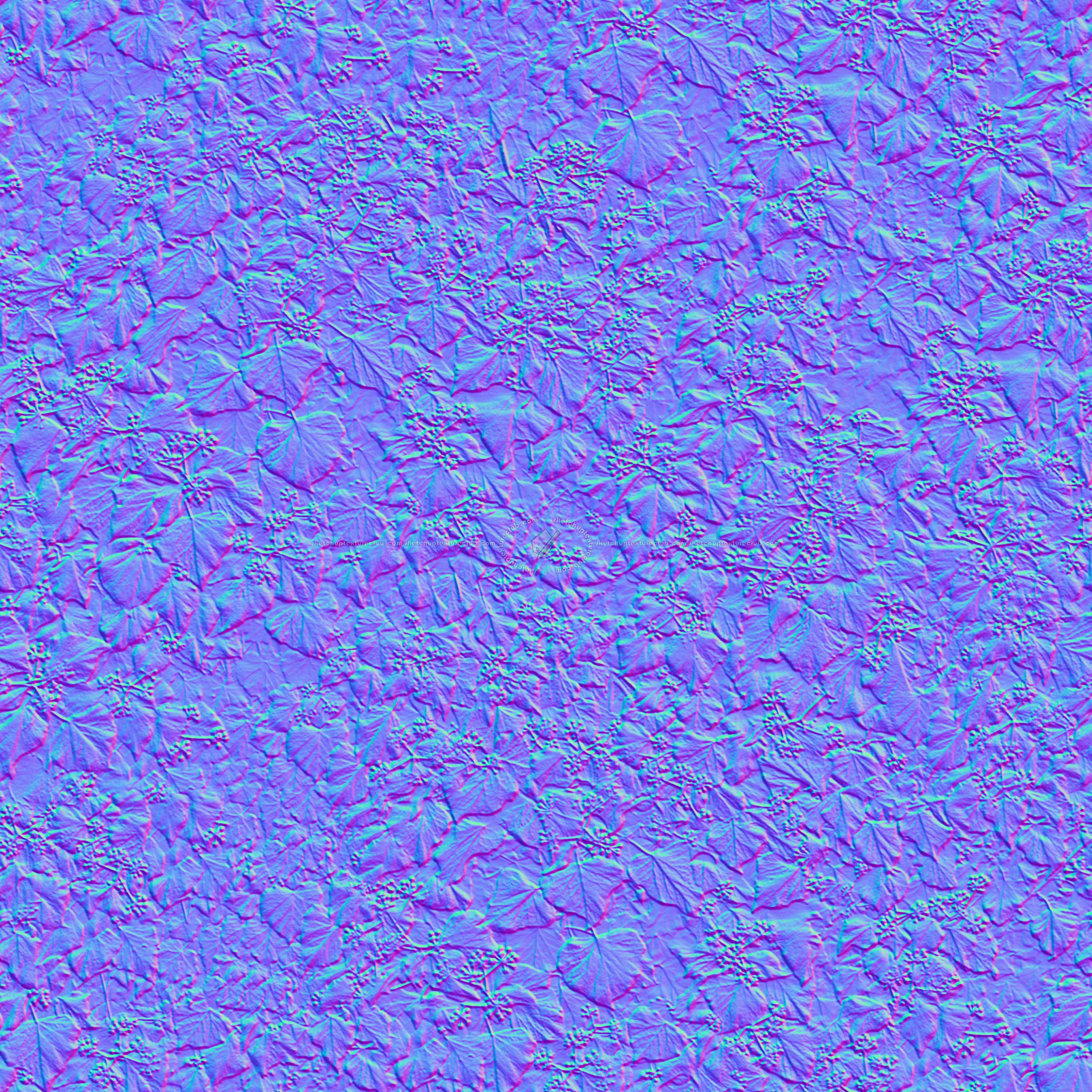 Textures   -   NATURE ELEMENTS   -   VEGETATION   -   Hedges  - green hedge PBR texture seamless 22095 - Normal