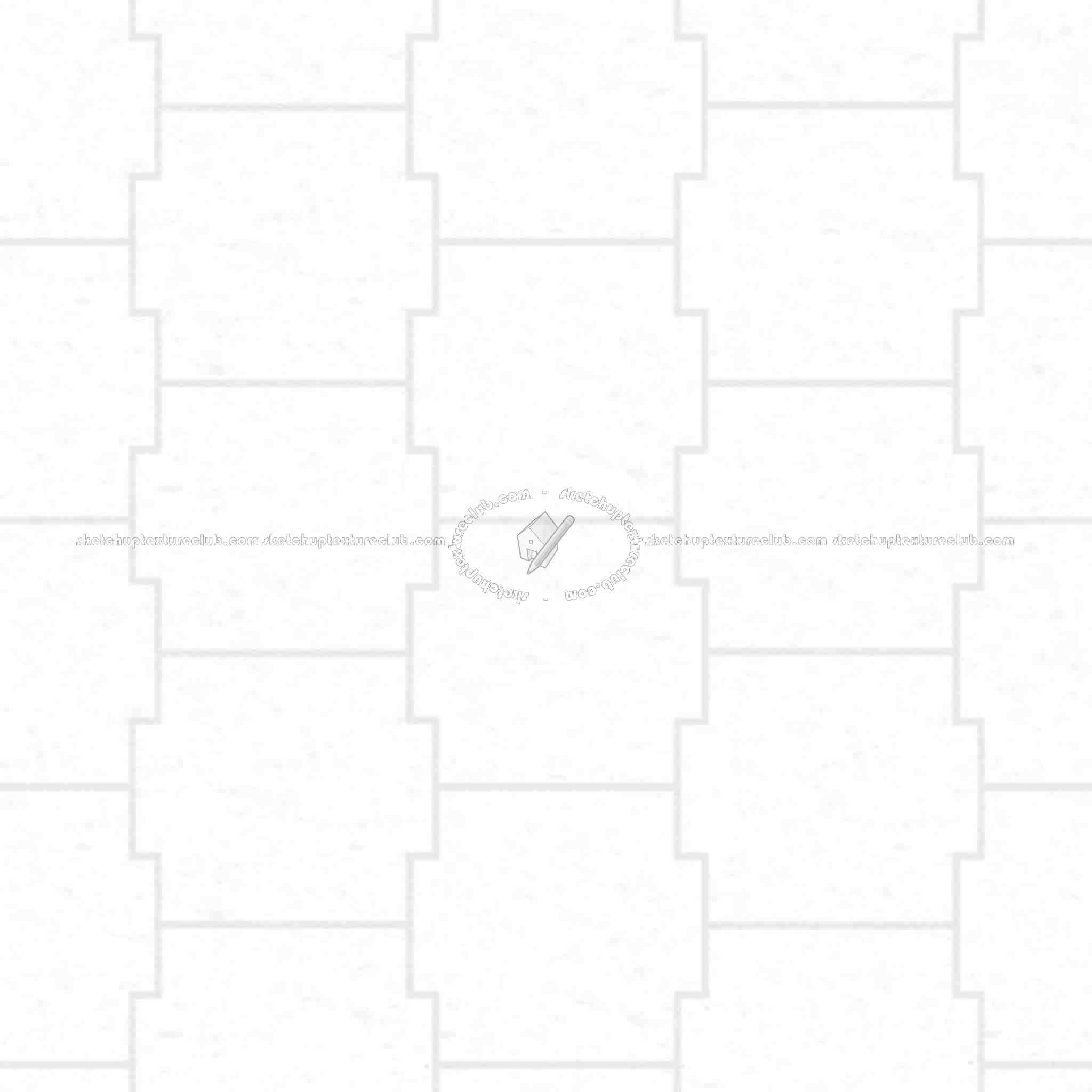 Textures   -   ARCHITECTURE   -   PAVING OUTDOOR   -   Pavers stone   -   Blocks mixed  - Pavers stone mixed size texture seamless 06176 - Ambient occlusion