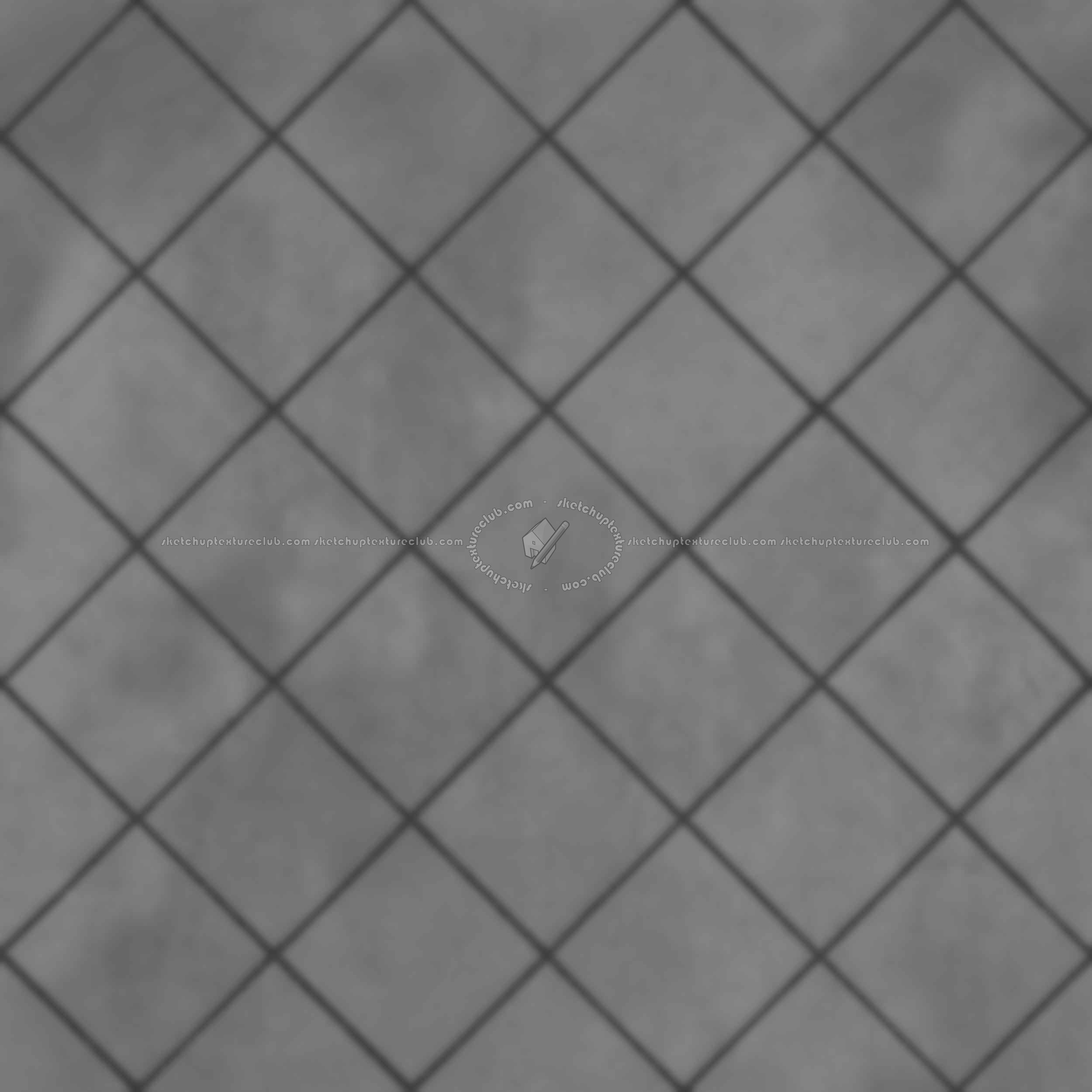 Textures - ARCHITECTURE - PAVING OUTDOOR - Concrete - Blocks regular - Paving outdoor concrete regular block texture seamless 05715 - Displacement