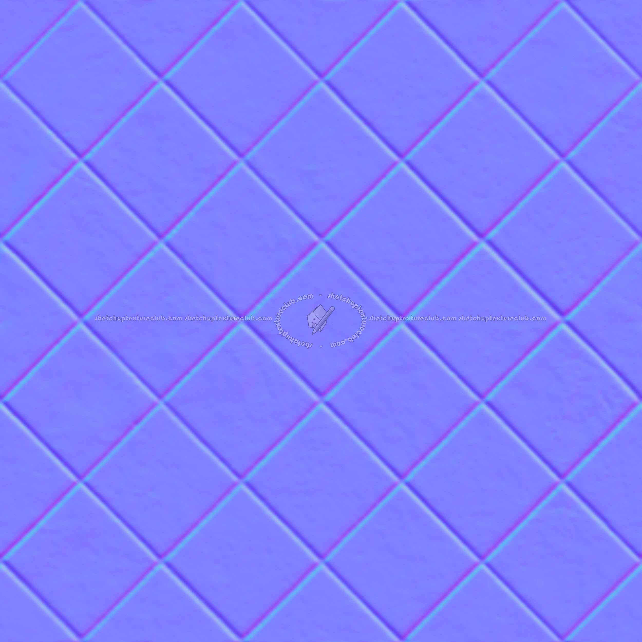 Textures - ARCHITECTURE - PAVING OUTDOOR - Concrete - Blocks regular - Paving outdoor concrete regular block texture seamless 05715 - Normal