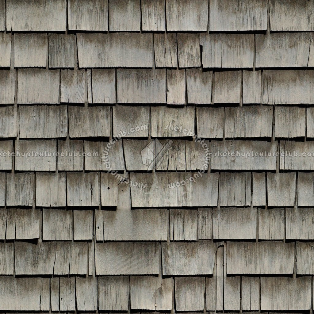 Textures   -   ARCHITECTURE   -   ROOFINGS   -   Shingles wood  - Wood shingle roof texture seamless 03870 (seamless)