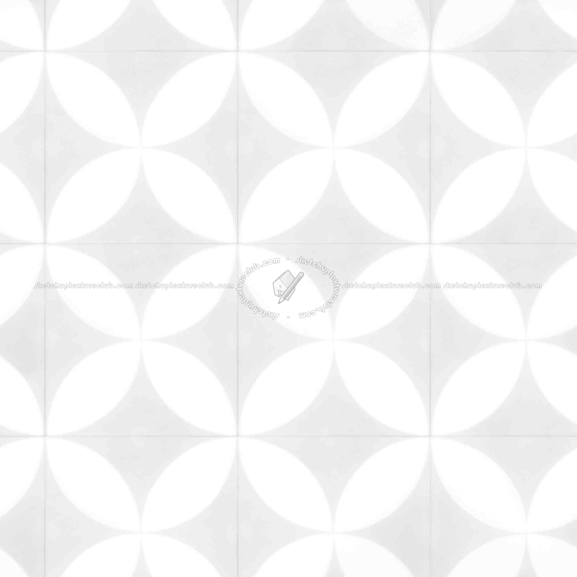 Textures   -   ARCHITECTURE   -   TILES INTERIOR   -   Cement - Encaustic   -   Cement  - Cement concrete tile texture seamless 16829 - Ambient occlusion