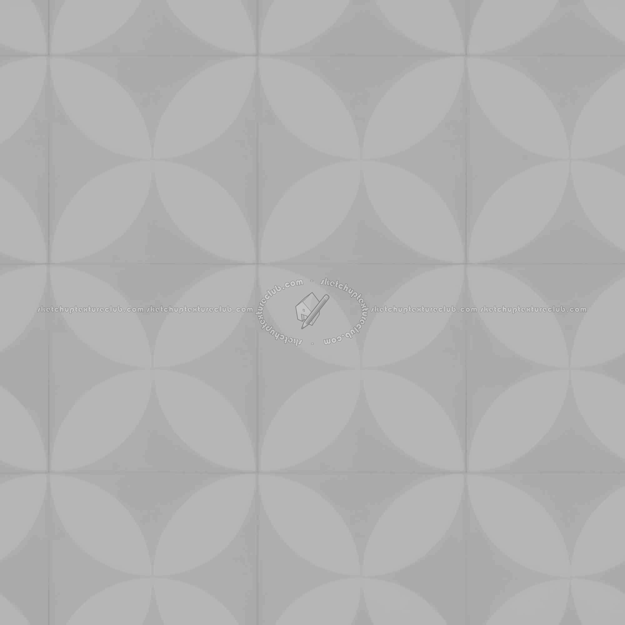 Textures   -   ARCHITECTURE   -   TILES INTERIOR   -   Cement - Encaustic   -   Cement  - Cement concrete tile texture seamless 16829 - Displacement