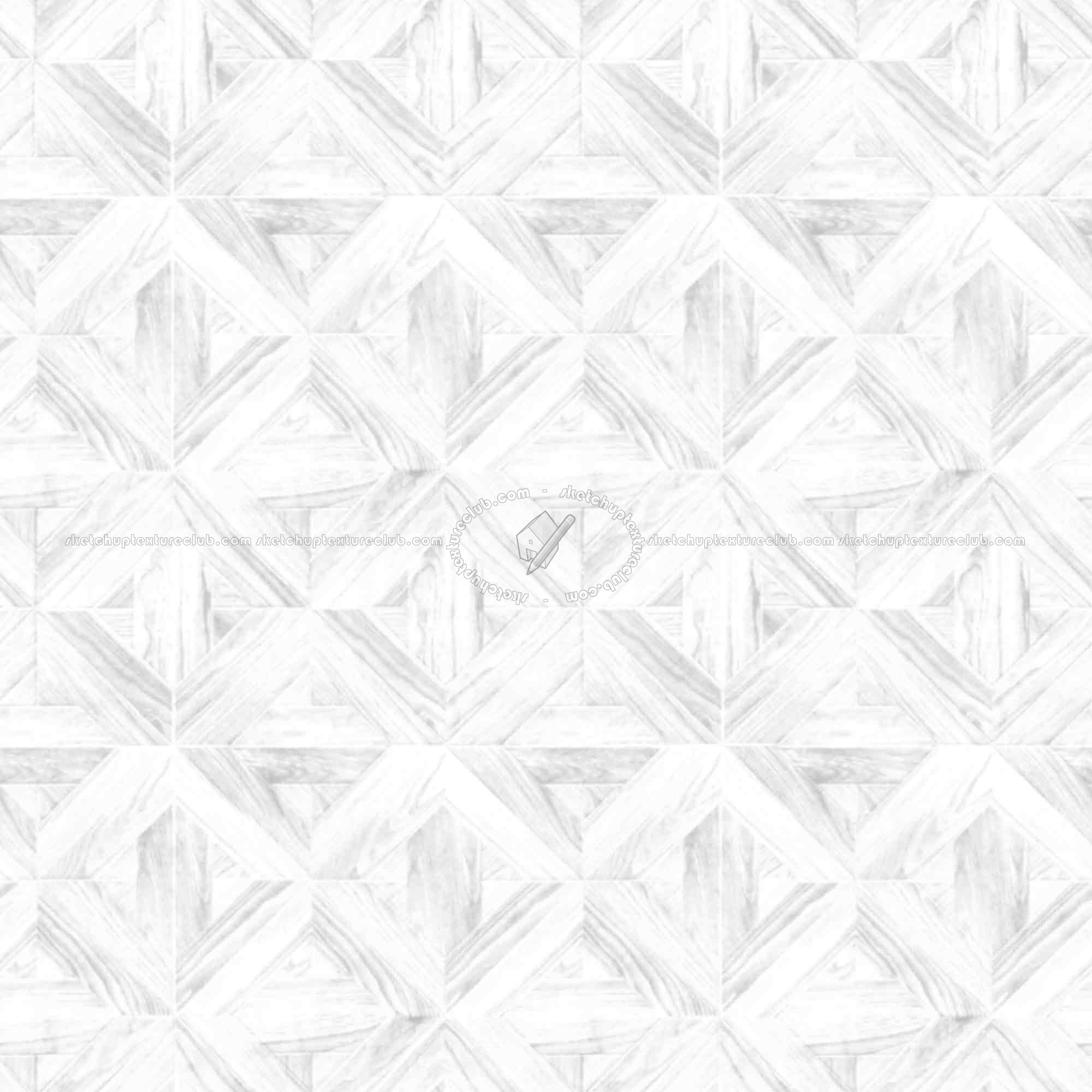 Textures   -   ARCHITECTURE   -   WOOD FLOORS   -   Geometric pattern  - Parquet geometric pattern texture seamless 04812 - Ambient occlusion