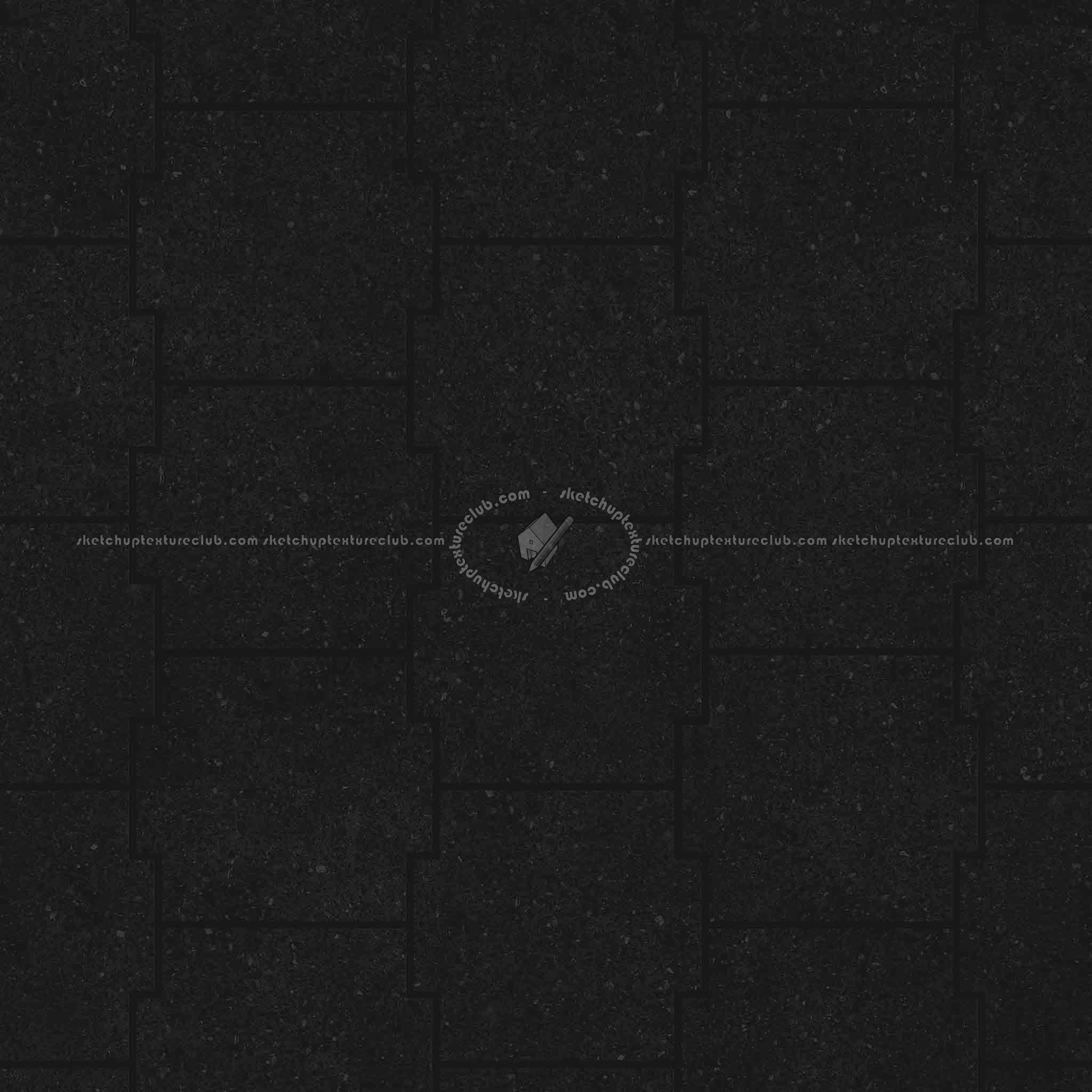 Textures   -   ARCHITECTURE   -   PAVING OUTDOOR   -   Pavers stone   -   Blocks mixed  - Pavers stone mixed size texture seamless 06177 - Specular