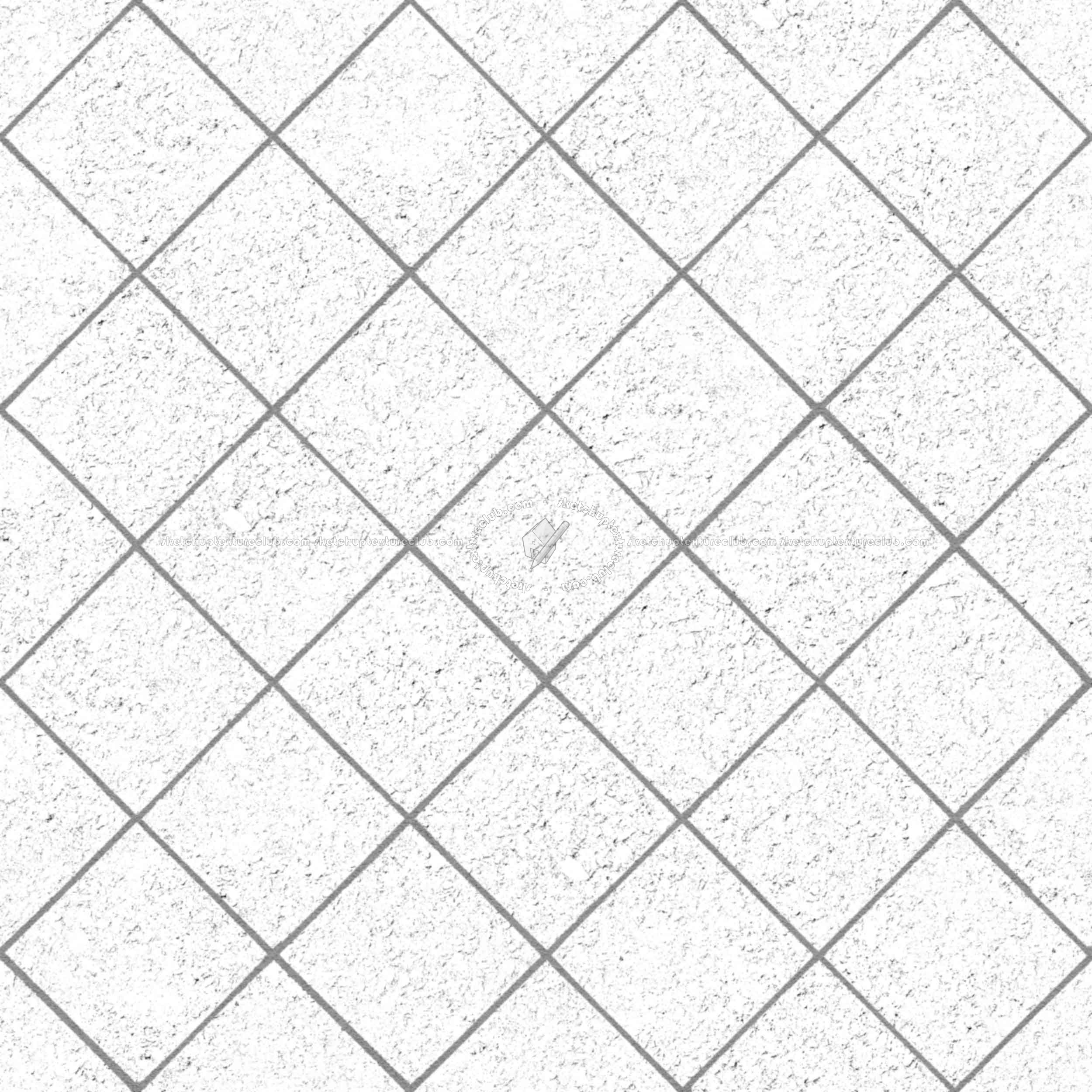 Textures   -   ARCHITECTURE   -   PAVING OUTDOOR   -   Concrete   -   Blocks regular  - Paving outdoor concrete regular block texture seamless 05716 - Bump