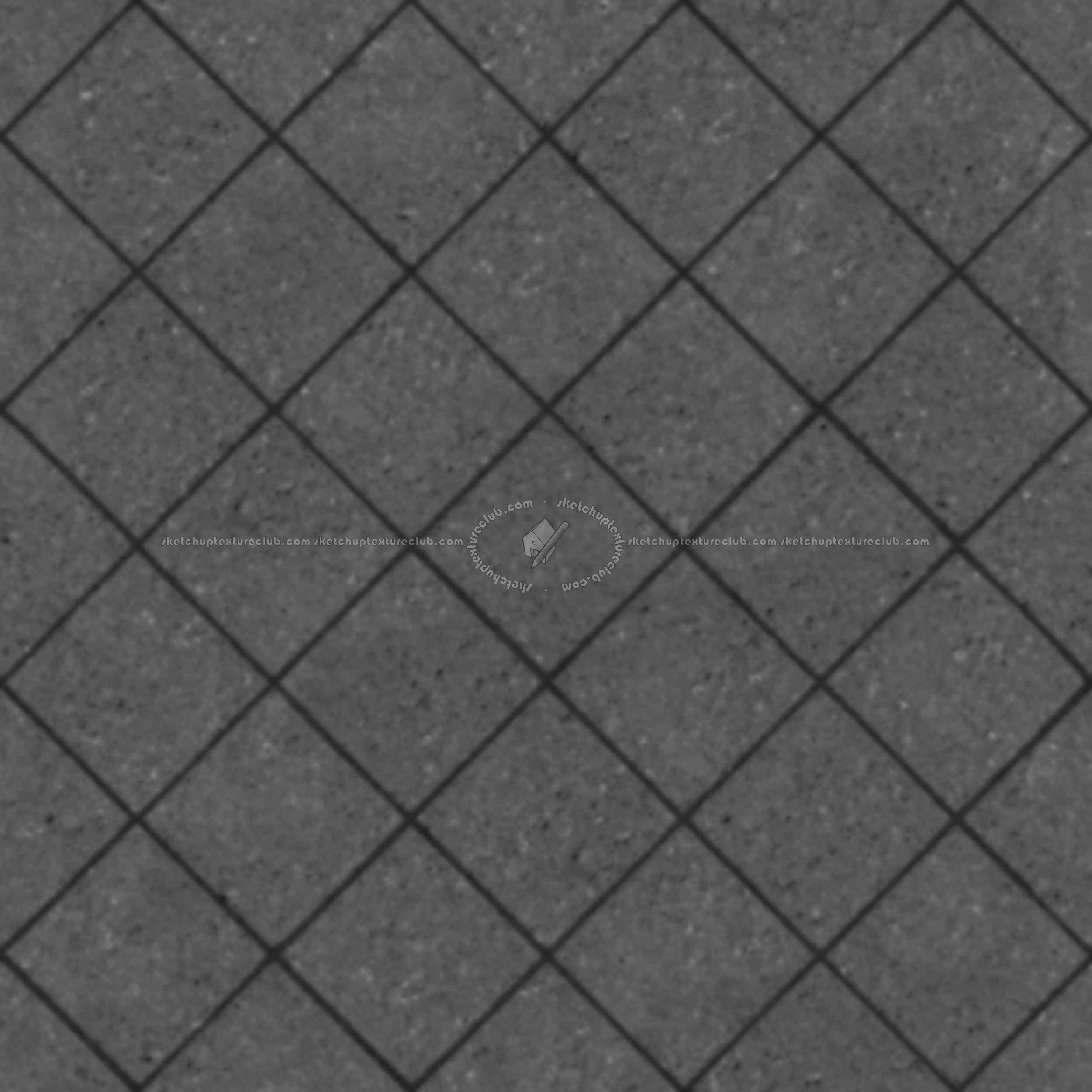 Textures   -   ARCHITECTURE   -   PAVING OUTDOOR   -   Concrete   -   Blocks regular  - Paving outdoor concrete regular block texture seamless 05716 - Displacement