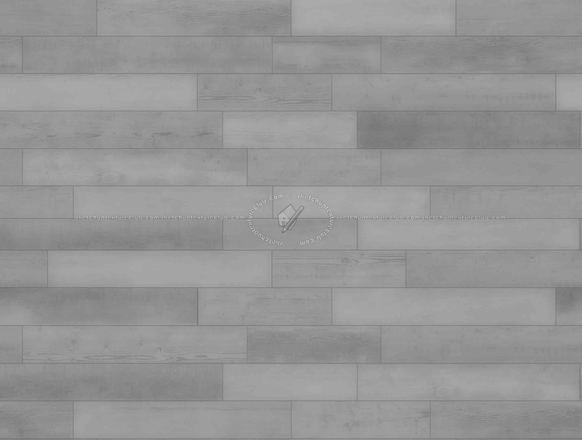 Textures - ARCHITECTURE - TILES INTERIOR - Ceramic Wood - Porcelain wall floor tiles wood effect texture seamless 21066 - Displacement
