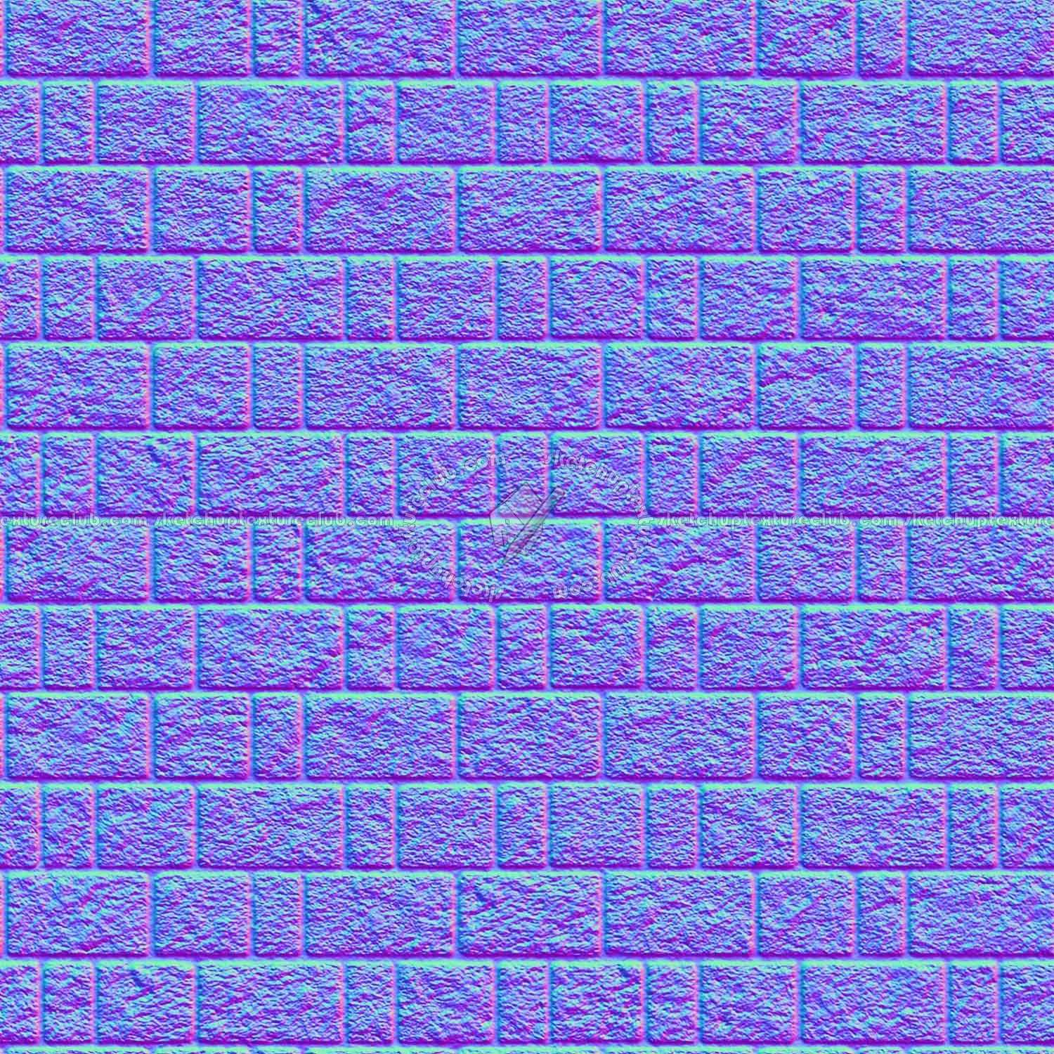 Textures   -   ARCHITECTURE   -   STONES WALLS   -   Stone blocks  - Wall stone with regular blocks texture seamless 08382 - Normal