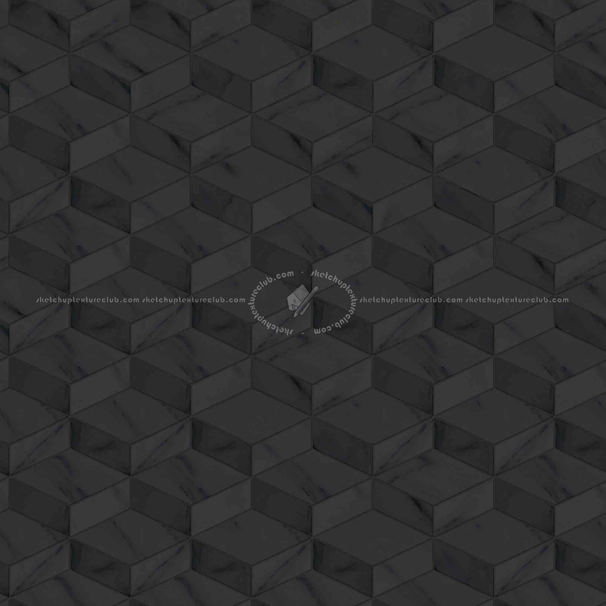 Textures   -   ARCHITECTURE   -   TILES INTERIOR   -   Marble tiles   -   White  - White marble tiles cubes texture seamless 20857 - Specular