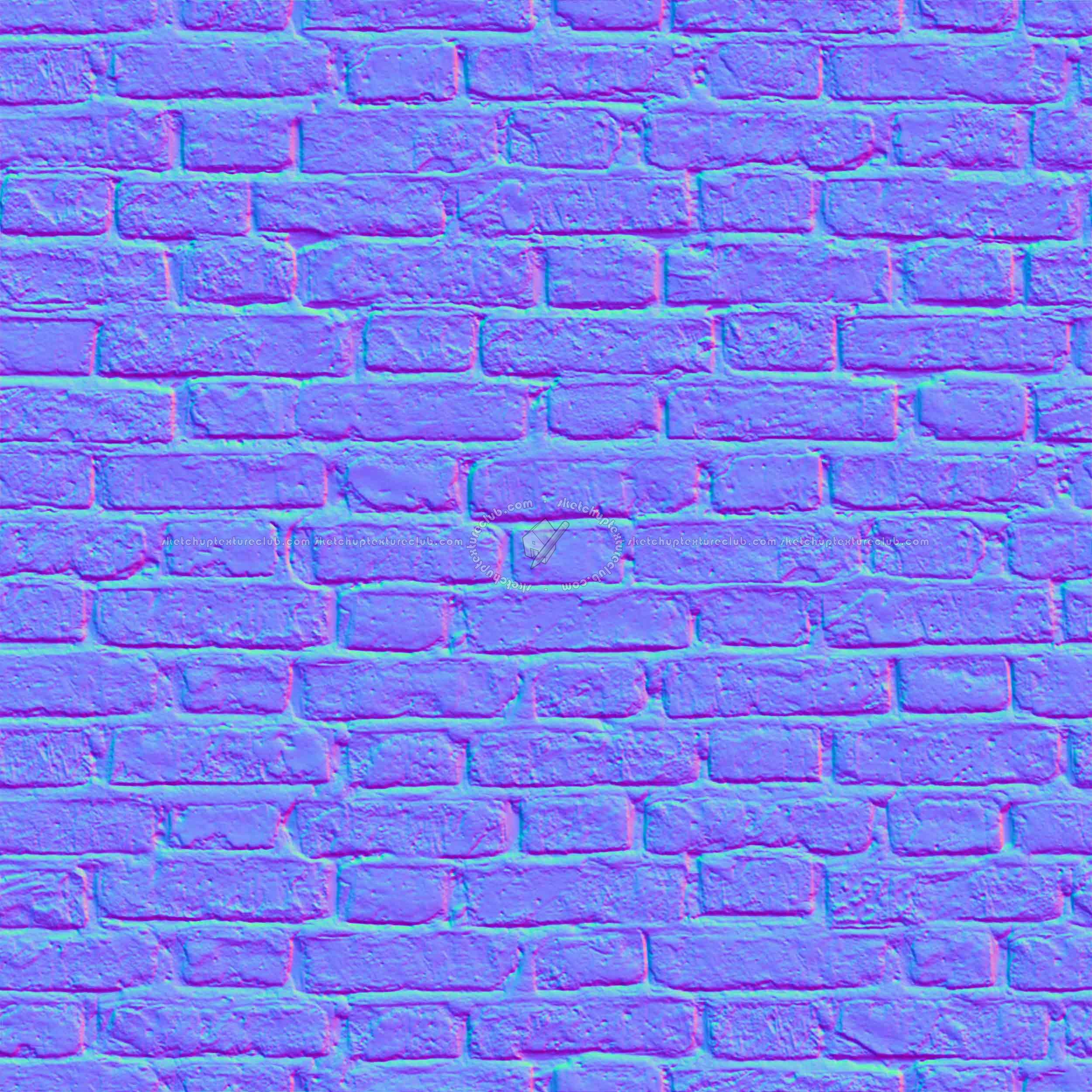 Textures   -   ARCHITECTURE   -   BRICKS   -   Old bricks  - Old bricks texture seamless 00426 - Normal