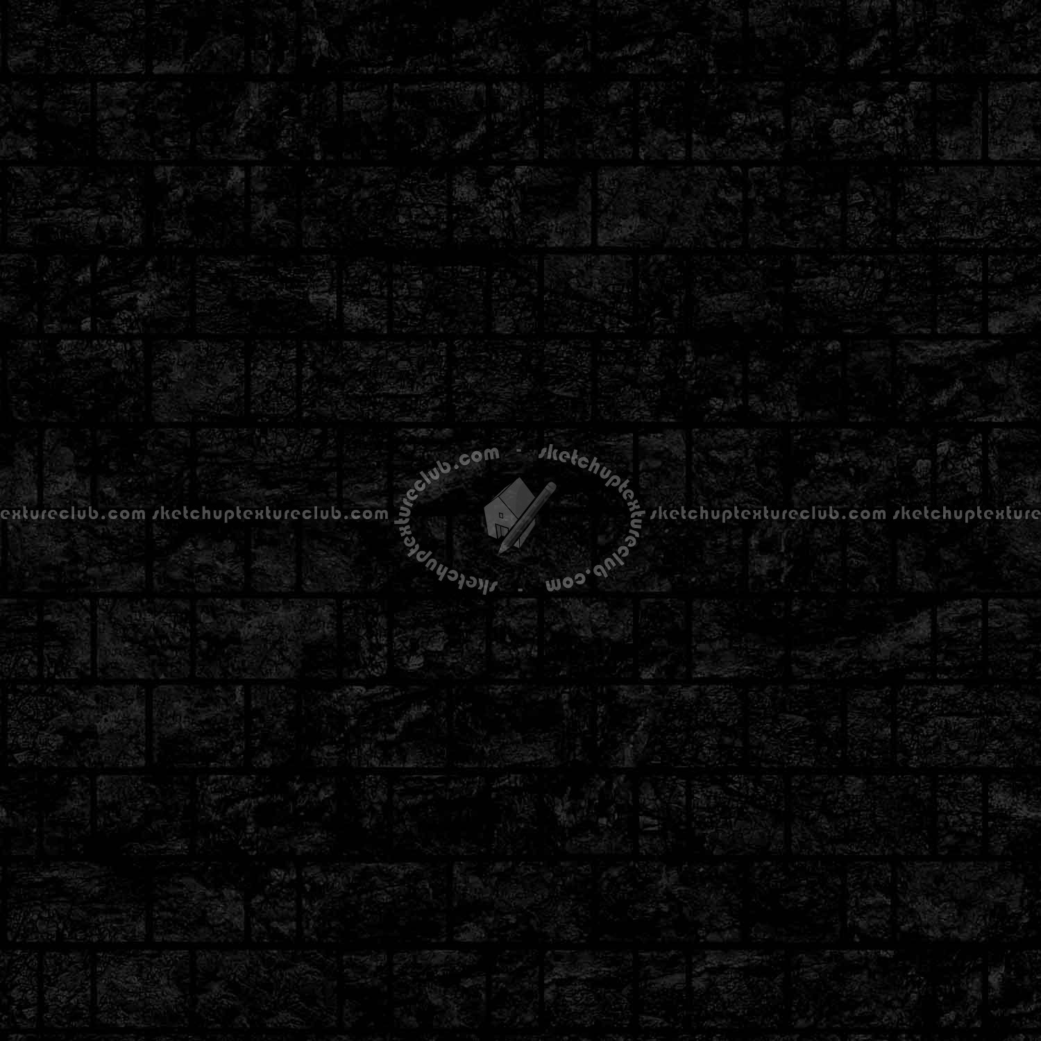 Textures   -   ARCHITECTURE   -   STONES WALLS   -   Stone blocks  - Wall stone with regular blocks texture seamless 08383 - Specular