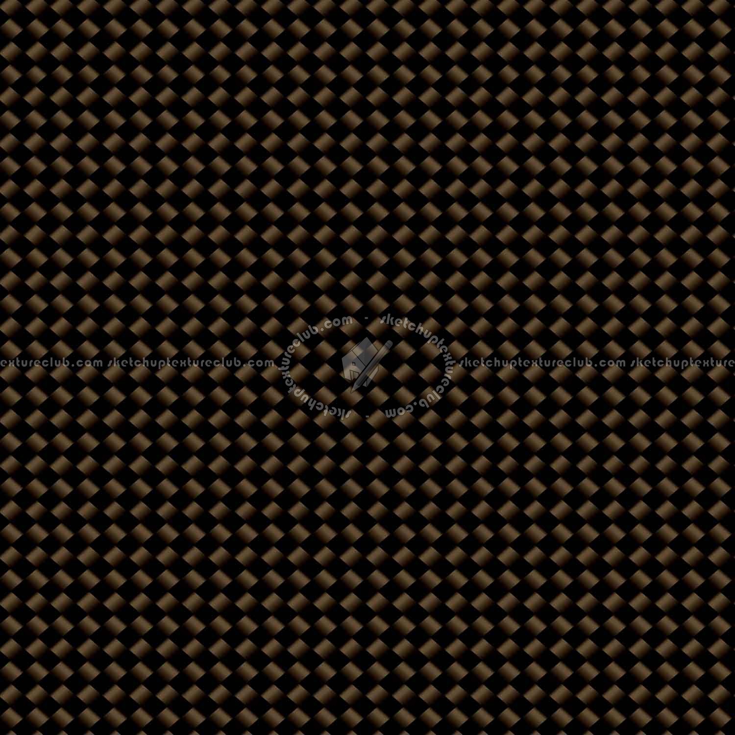 Textures   -   MATERIALS   -   METALS   -   Perforated  - Bronze metal grid texture seamless 10564 - Specular