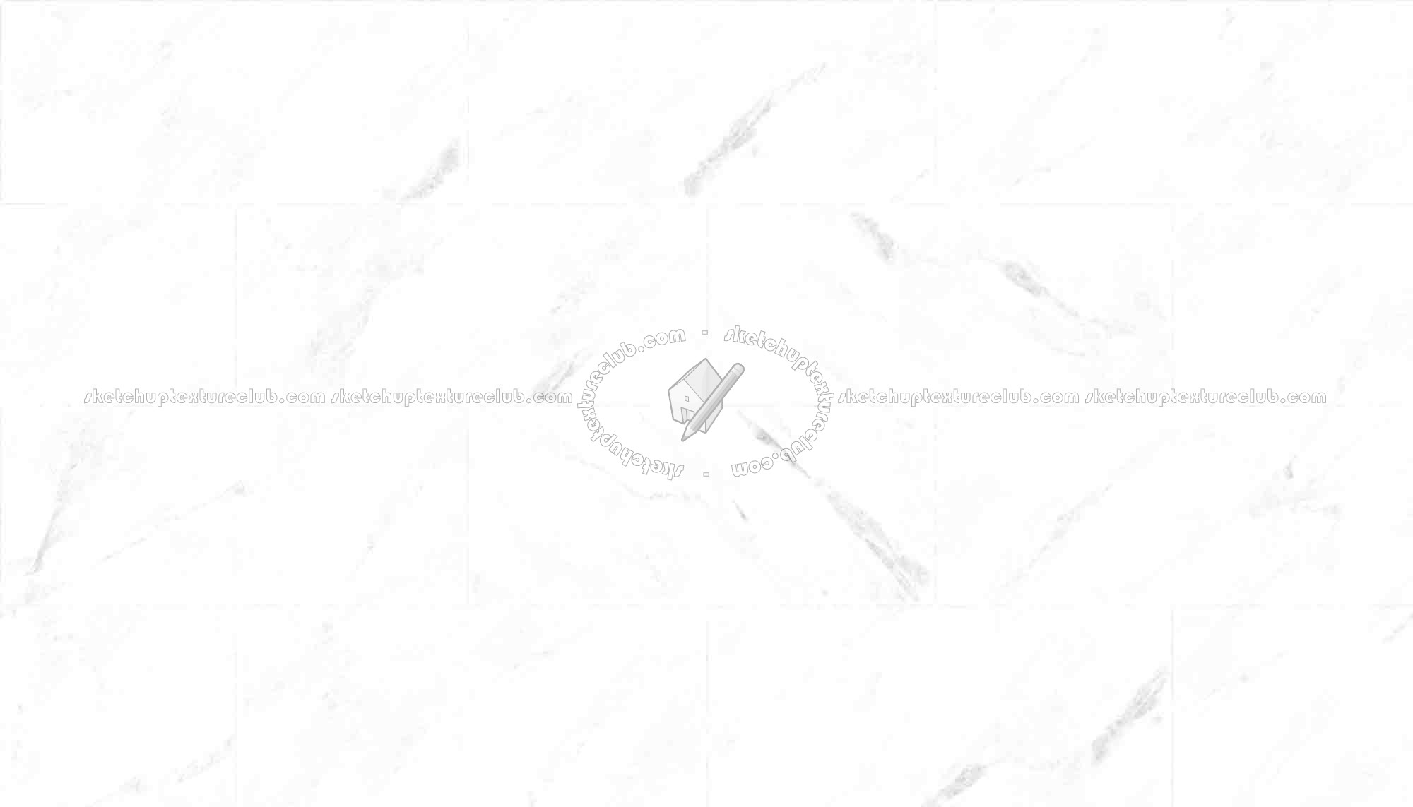 Textures   -   ARCHITECTURE   -   TILES INTERIOR   -   Marble tiles   -   White  - Carrara white marble tile veined texture seamless 20918 - Ambient occlusion