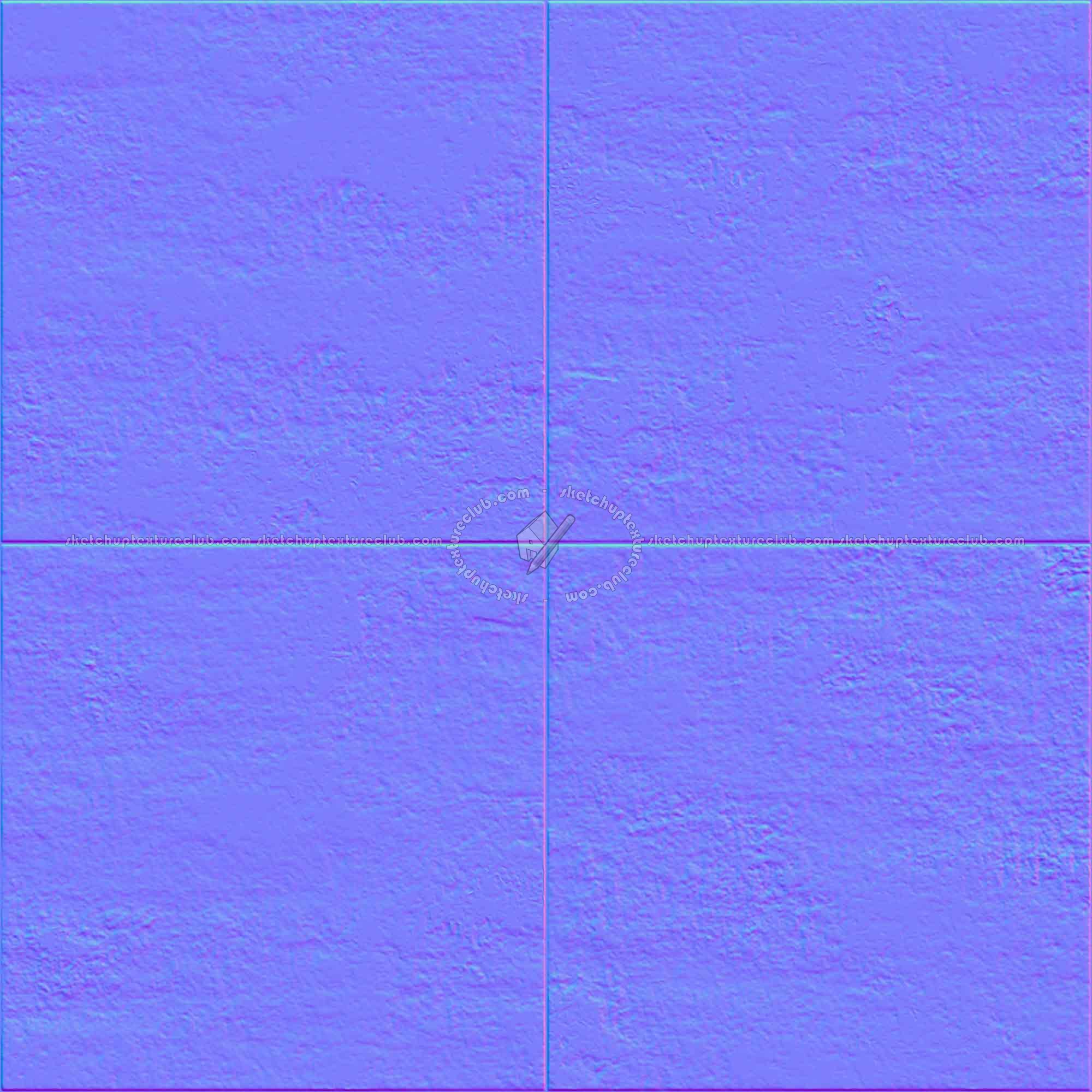 Textures   -   ARCHITECTURE   -   CONCRETE   -   Plates   -   Dirty  - Concrete dirt plates wall texture seamless 01808 - Normal