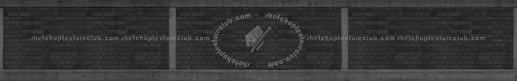 Textures   -   ARCHITECTURE   -   BRICKS   -   Facing Bricks   -   Smooth  - Facing smooth bricks texture seamles 00334 - Displacement