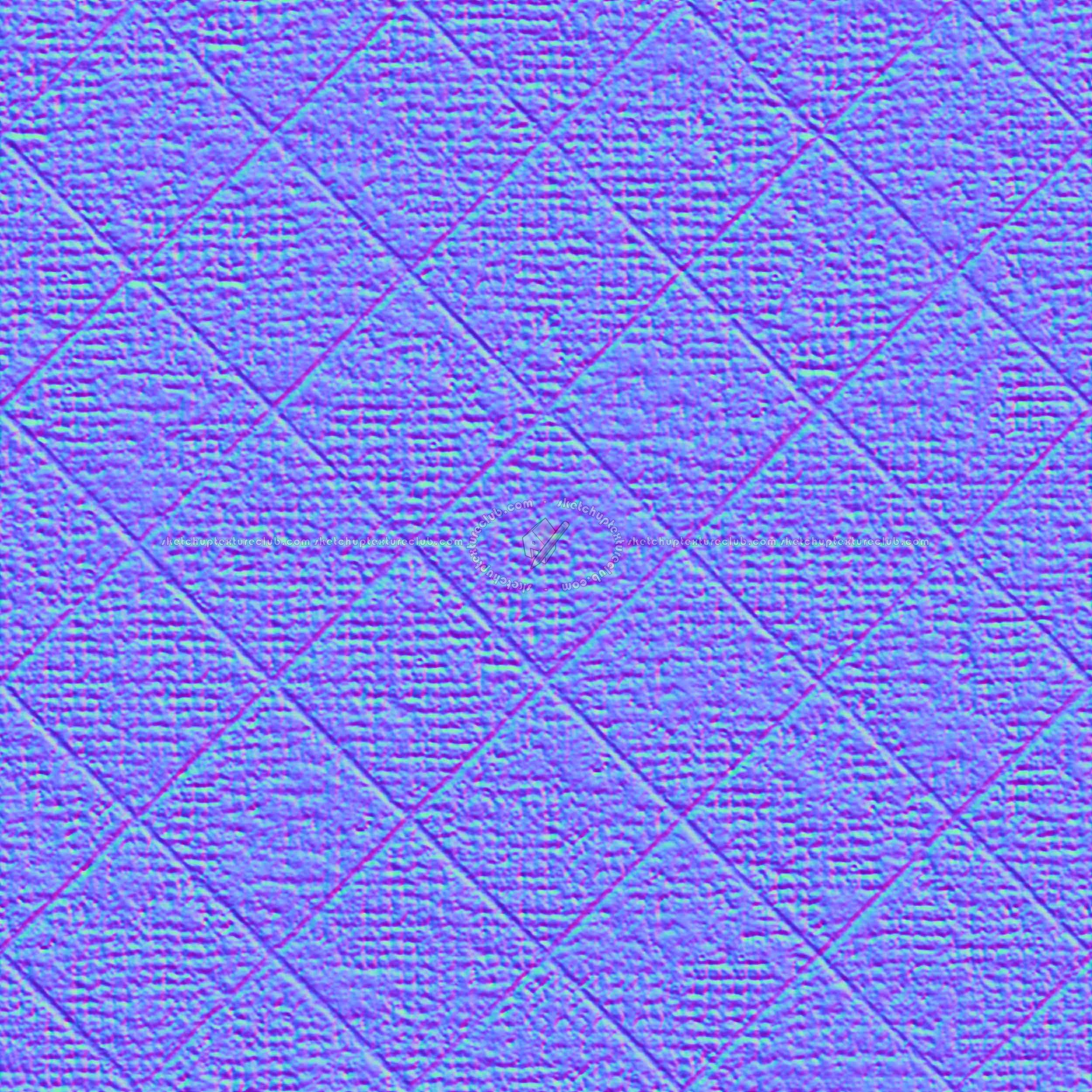 Textures   -   ARCHITECTURE   -   PAVING OUTDOOR   -   Concrete   -   Blocks regular  - Paving outdoor concrete regular block texture seamless 05718 - Normal