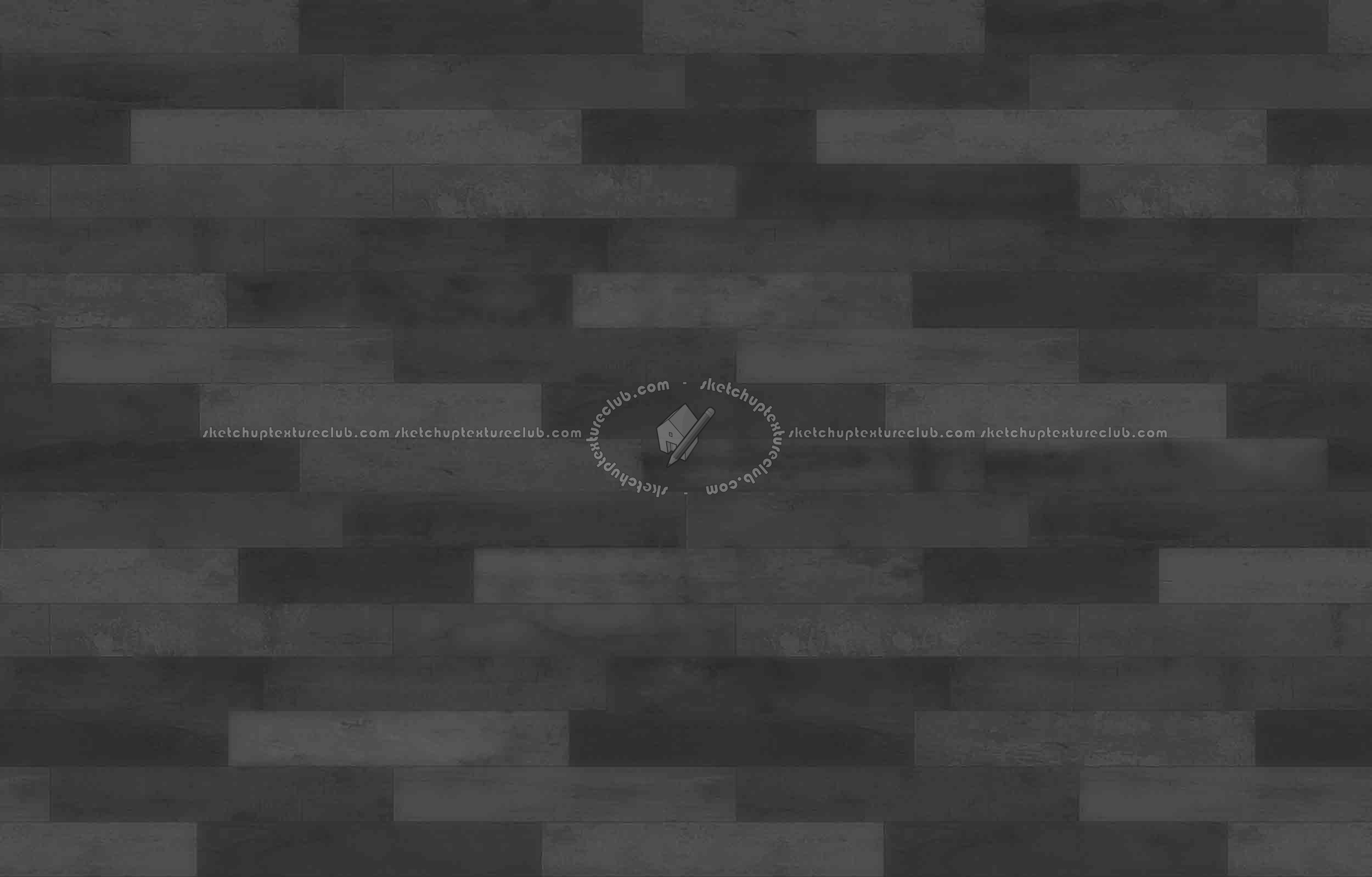 Textures - ARCHITECTURE - TILES INTERIOR - Ceramic Wood - Porcelain wall floor tiles wood effect texture seamless 21068 - Displacement