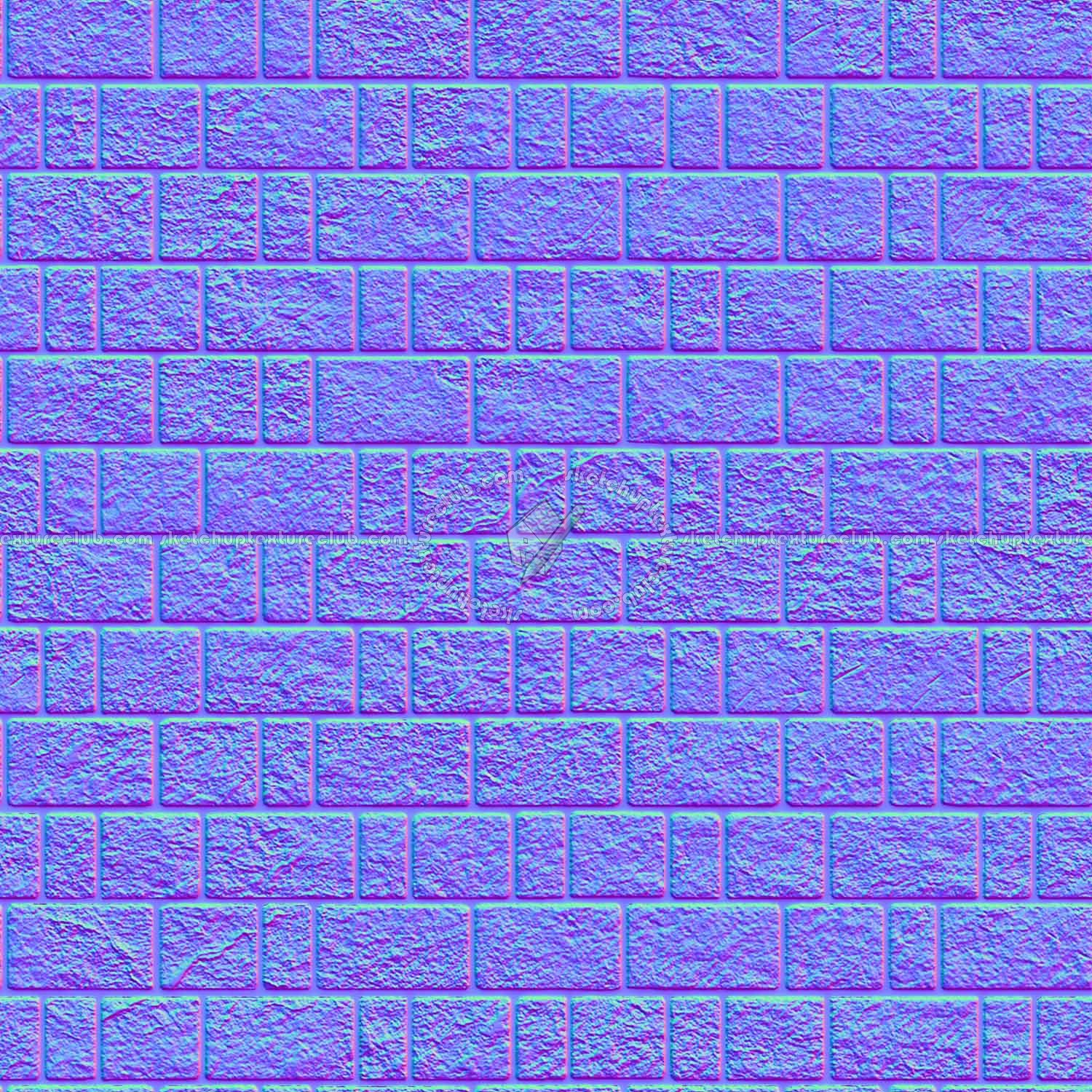 Textures   -   ARCHITECTURE   -   STONES WALLS   -   Stone blocks  - Wall stone with regular blocks texture seamless 08384 - Normal