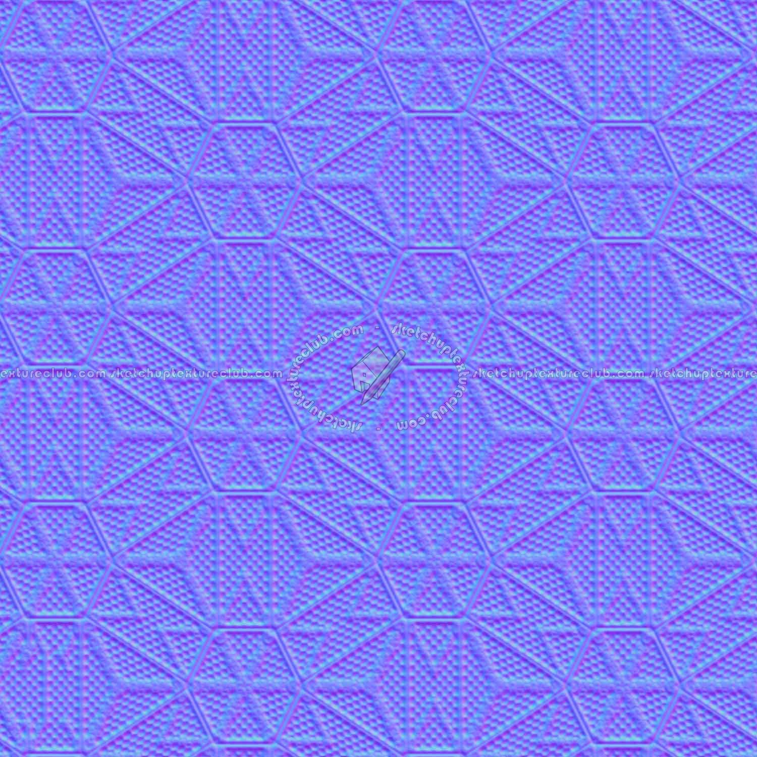 Textures   -   MATERIALS   -   METALS   -   Perforated  - Iron industrial perforate metal texture seamless 10566 - Normal