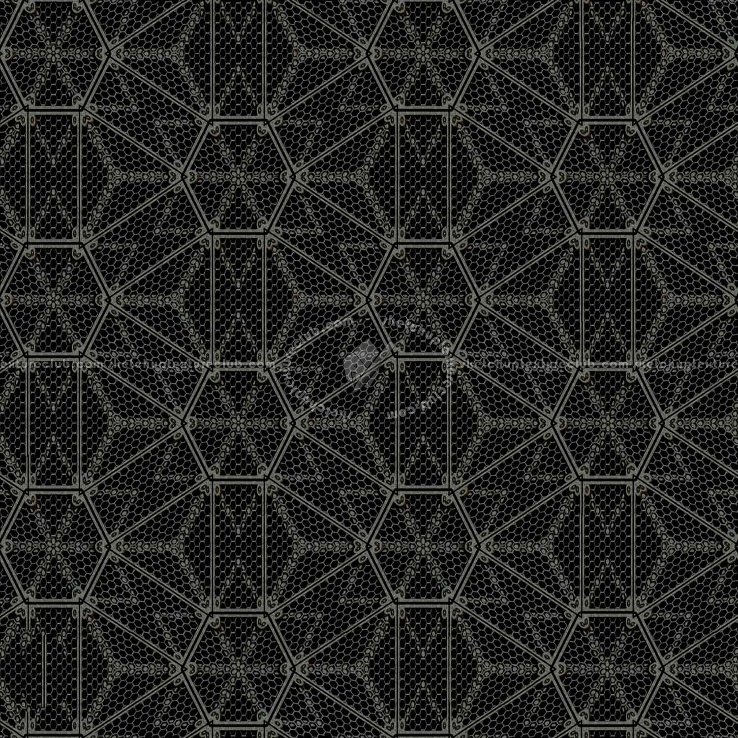 Textures   -   MATERIALS   -   METALS   -   Perforated  - Iron industrial perforate metal texture seamless 10566 - Specular