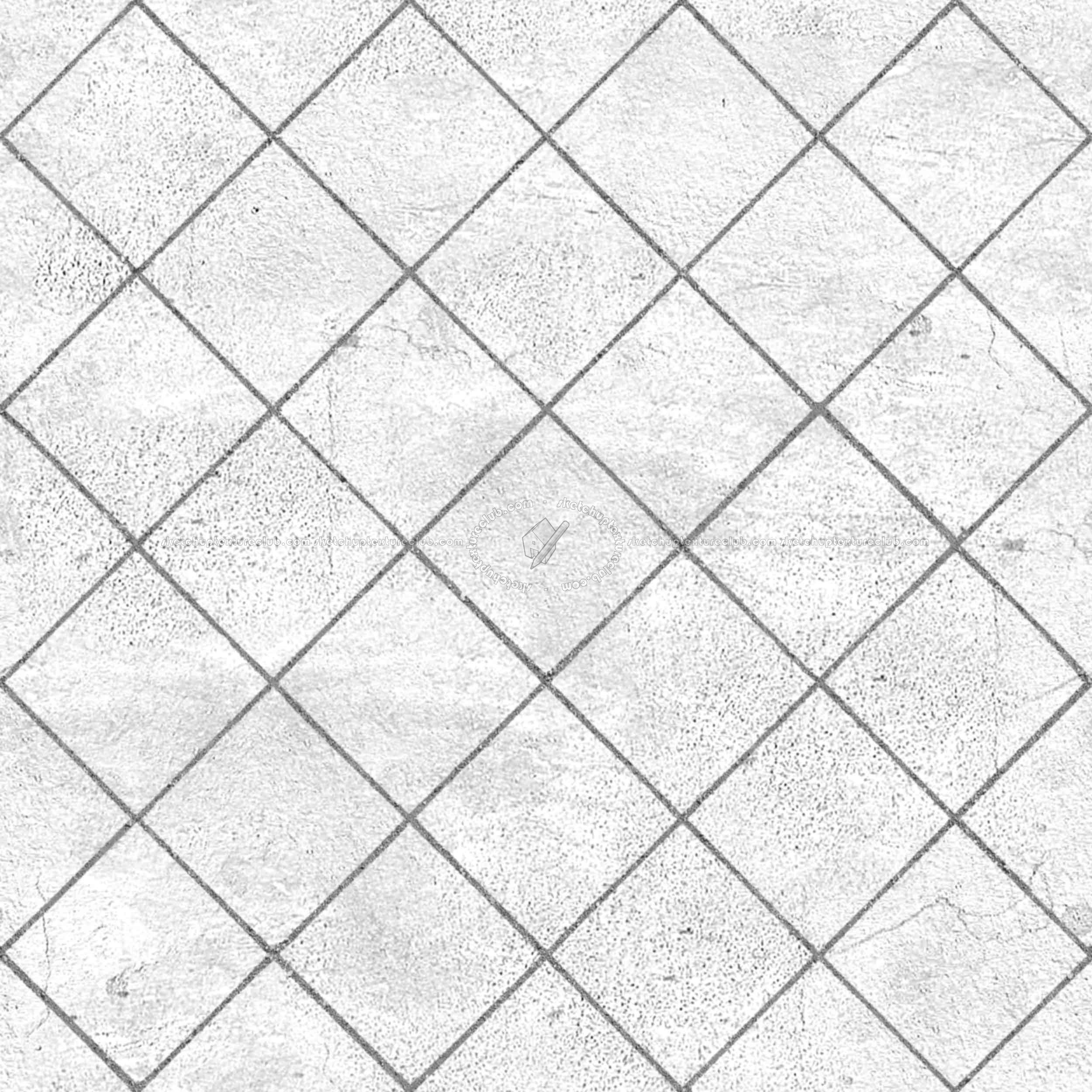 Textures - ARCHITECTURE - PAVING OUTDOOR - Concrete - Blocks regular - Paving outdoor concrete regular block texture seamless 05719 - Bump