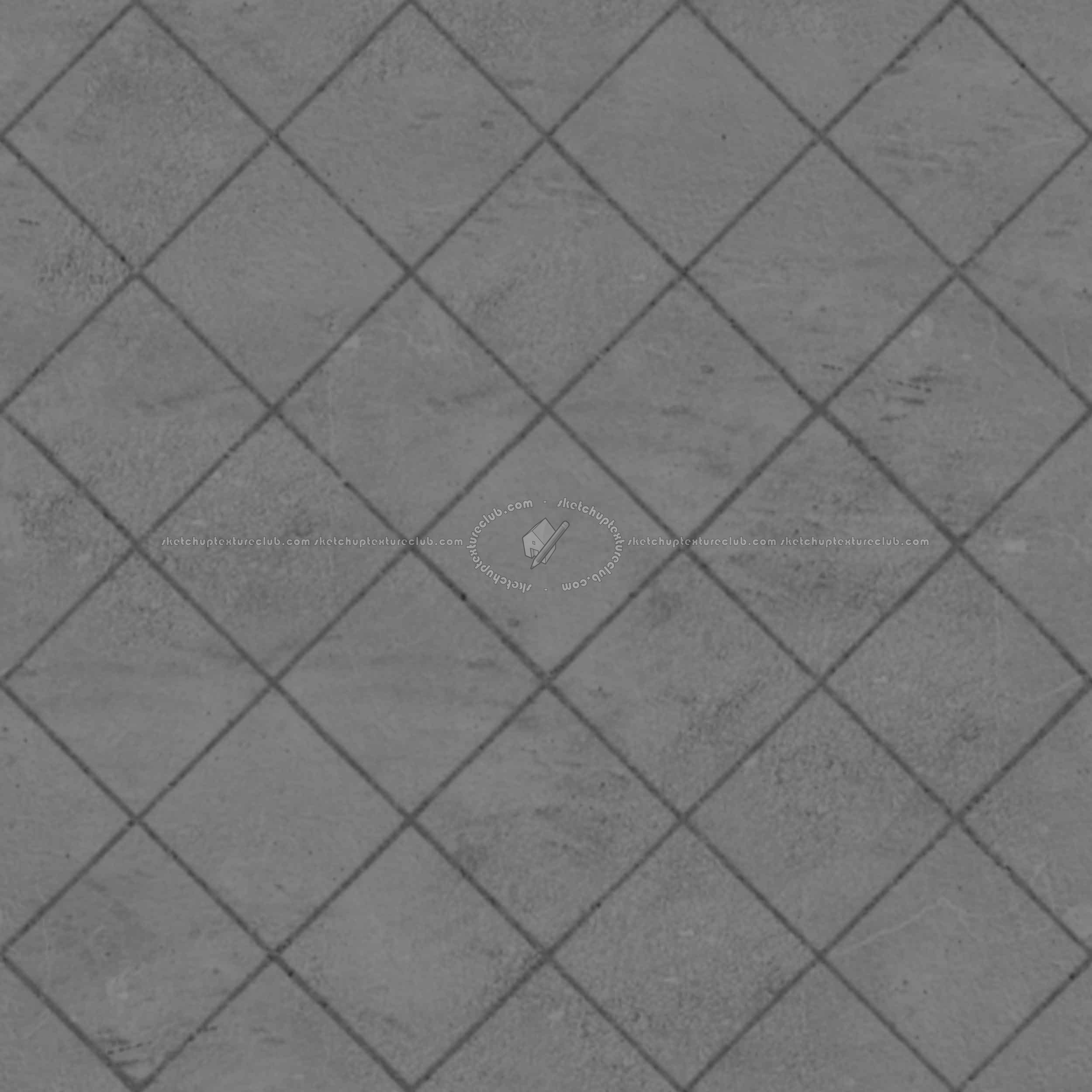 Textures - ARCHITECTURE - PAVING OUTDOOR - Concrete - Blocks regular - Paving outdoor concrete regular block texture seamless 05719 - Displacement