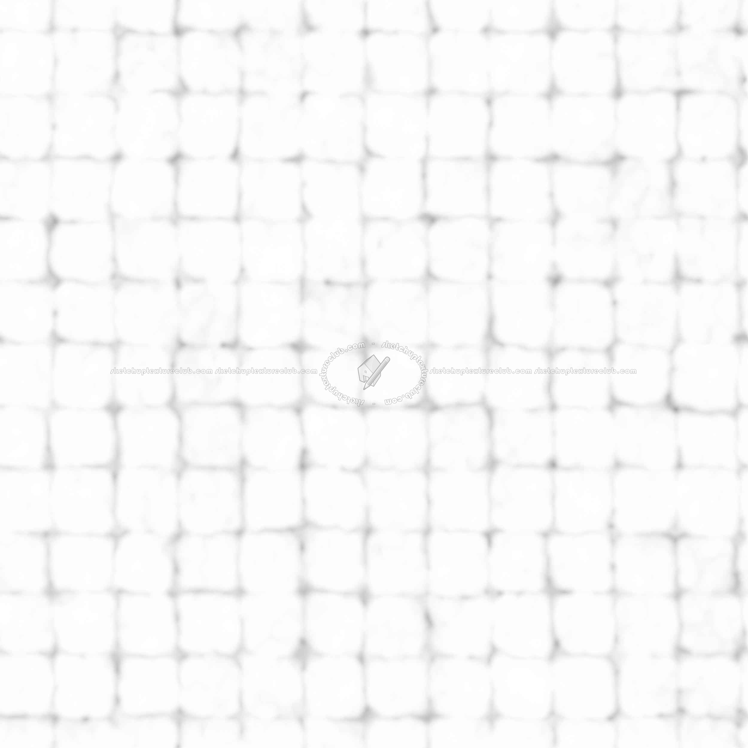 Textures   -   ARCHITECTURE   -   ROADS   -   Paving streets   -   Cobblestone  - Street paving cobblestone texture seamless 07426 - Ambient occlusion