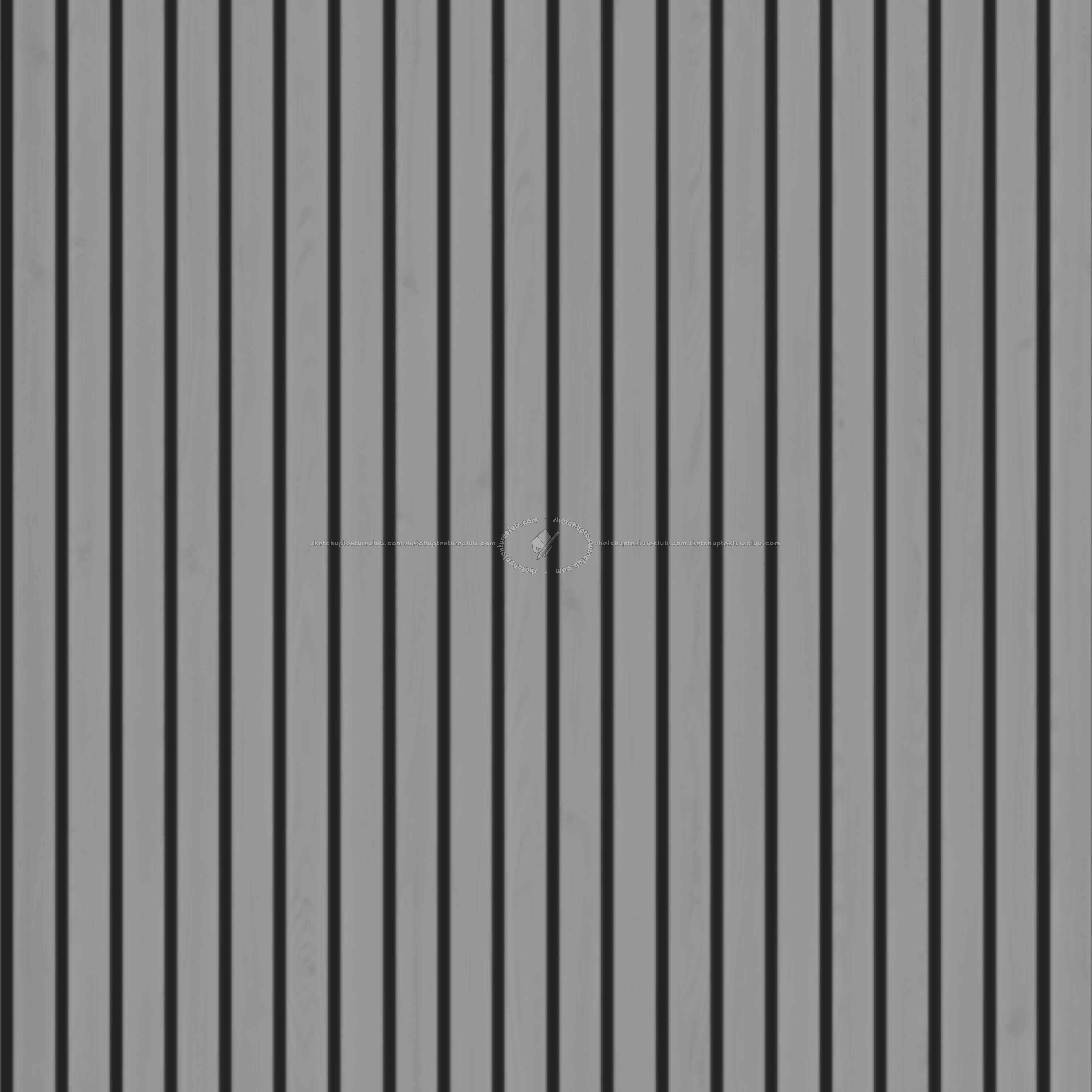 Textures   -   ARCHITECTURE   -   WOOD   -   Wood panels  - White wooden slats Pbr texture seamless 22226 - Displacement