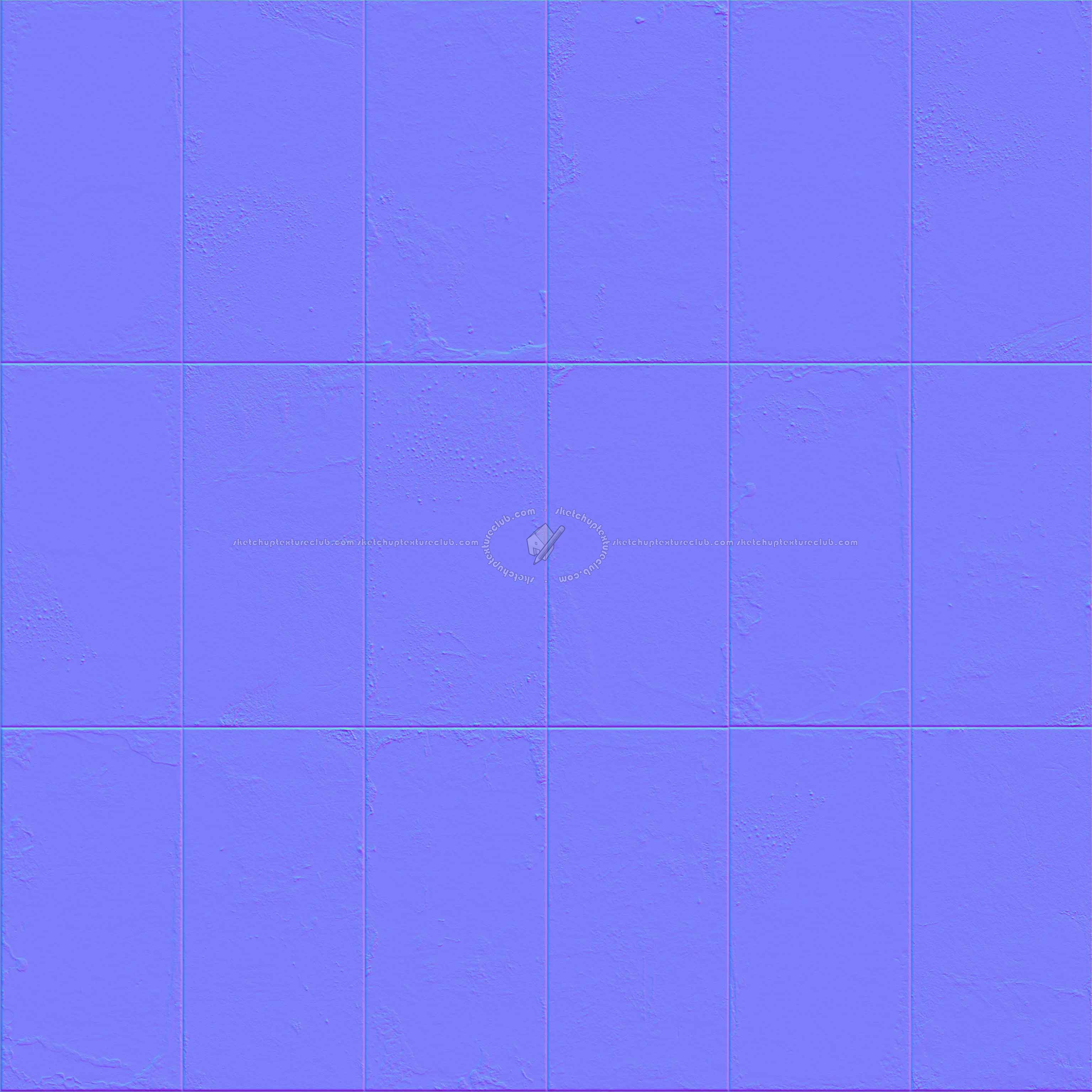 Textures   -   ARCHITECTURE   -   TILES INTERIOR   -   Design Industry  - corten effect stoneware wall tiles Pbr texture seamless 22182 - Normal