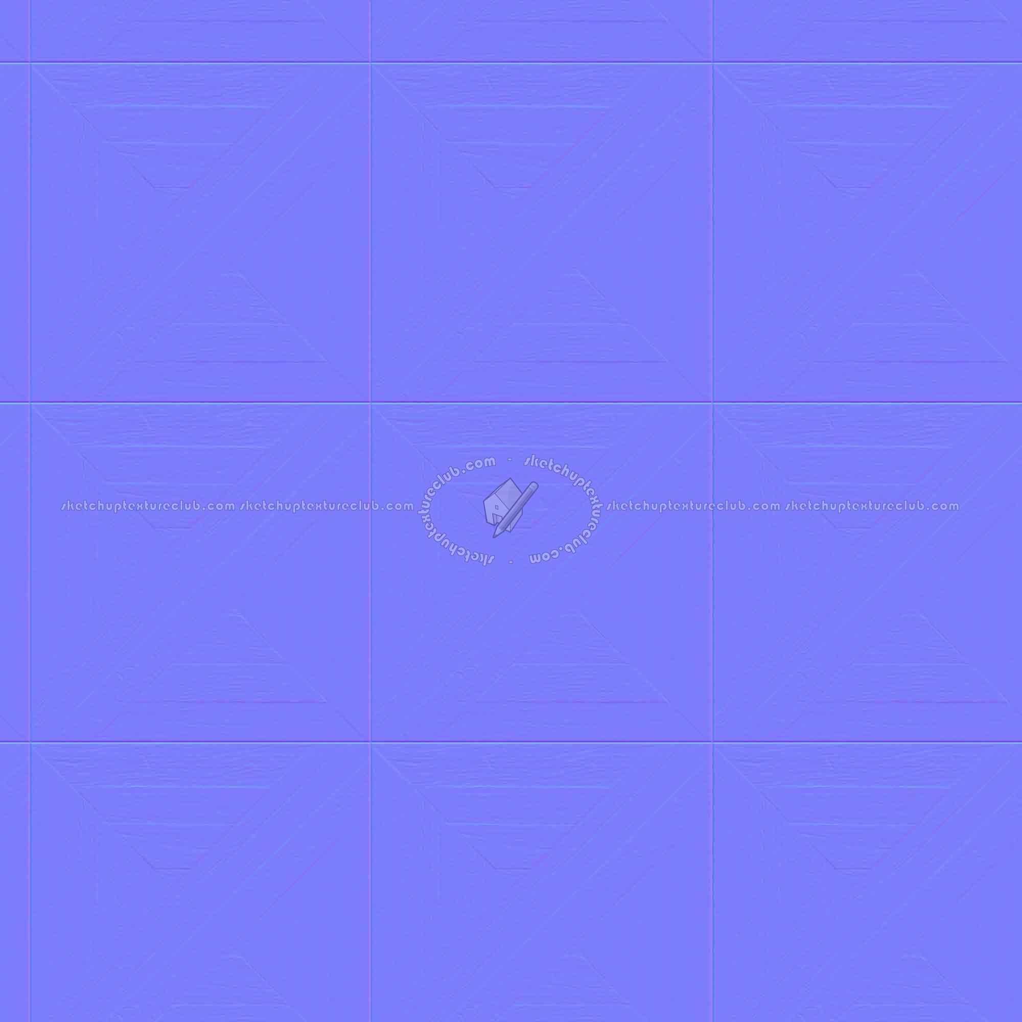 Textures   -   ARCHITECTURE   -   WOOD FLOORS   -   Geometric pattern  - Parquet geometric pattern texture seamless 04816 - Normal