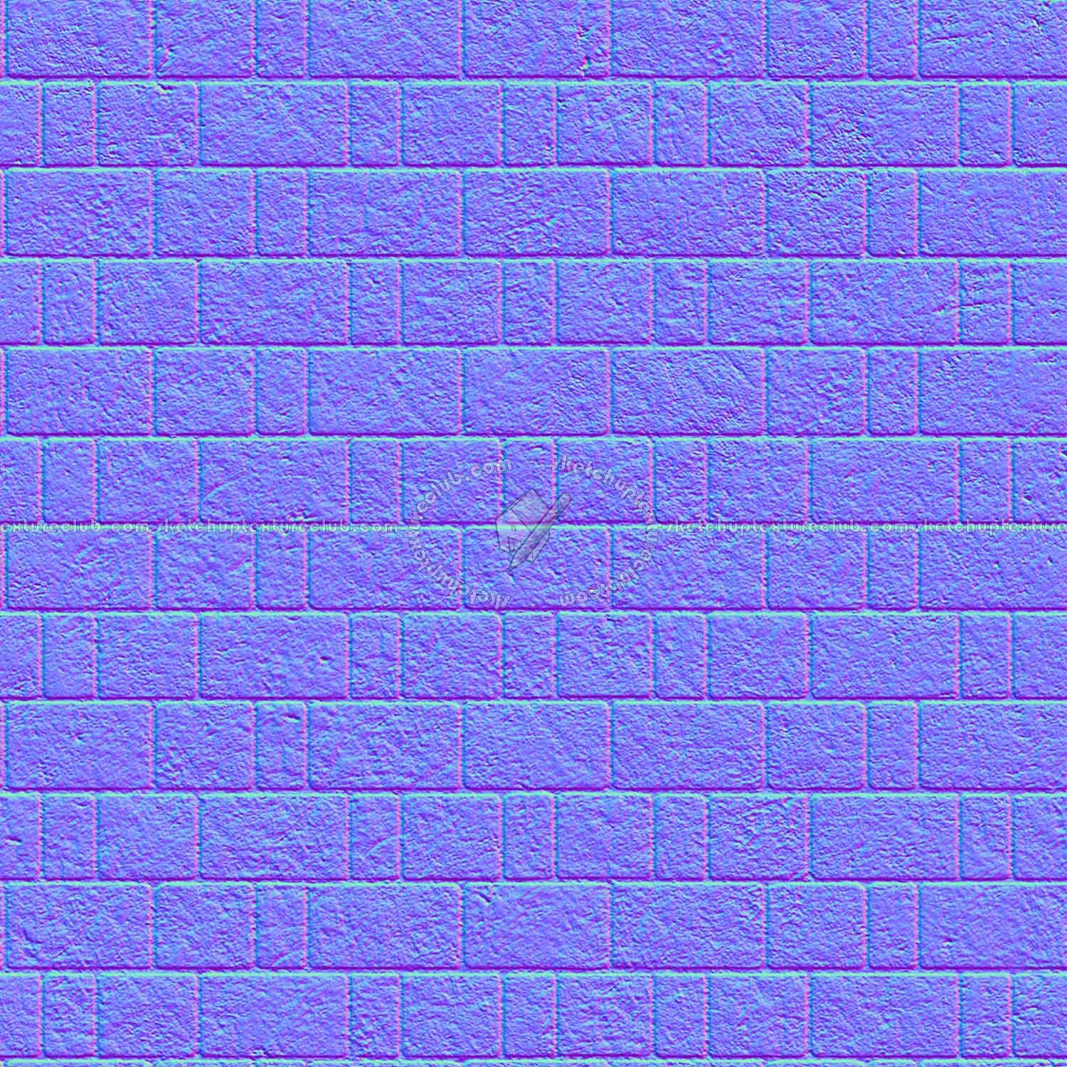 Textures   -   ARCHITECTURE   -   STONES WALLS   -   Stone blocks  - Wall stone with regular blocks texture seamless 08386 - Normal