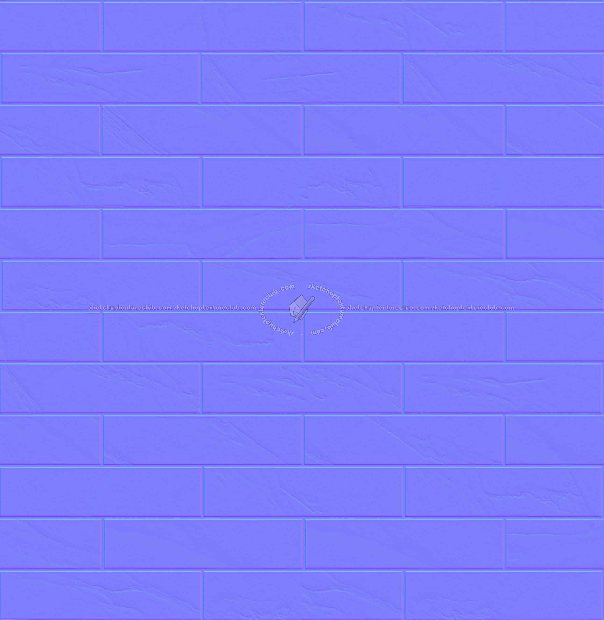 Textures   -   ARCHITECTURE   -   TILES INTERIOR   -   Marble tiles   -   White  - White marble tiles PBR texture seamless 21568 - Normal