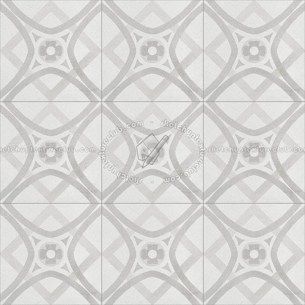 Textures   -   ARCHITECTURE   -   TILES INTERIOR   -   Cement - Encaustic   -   Cement  - Cement concrete tile texture seamless 20875 (seamless)