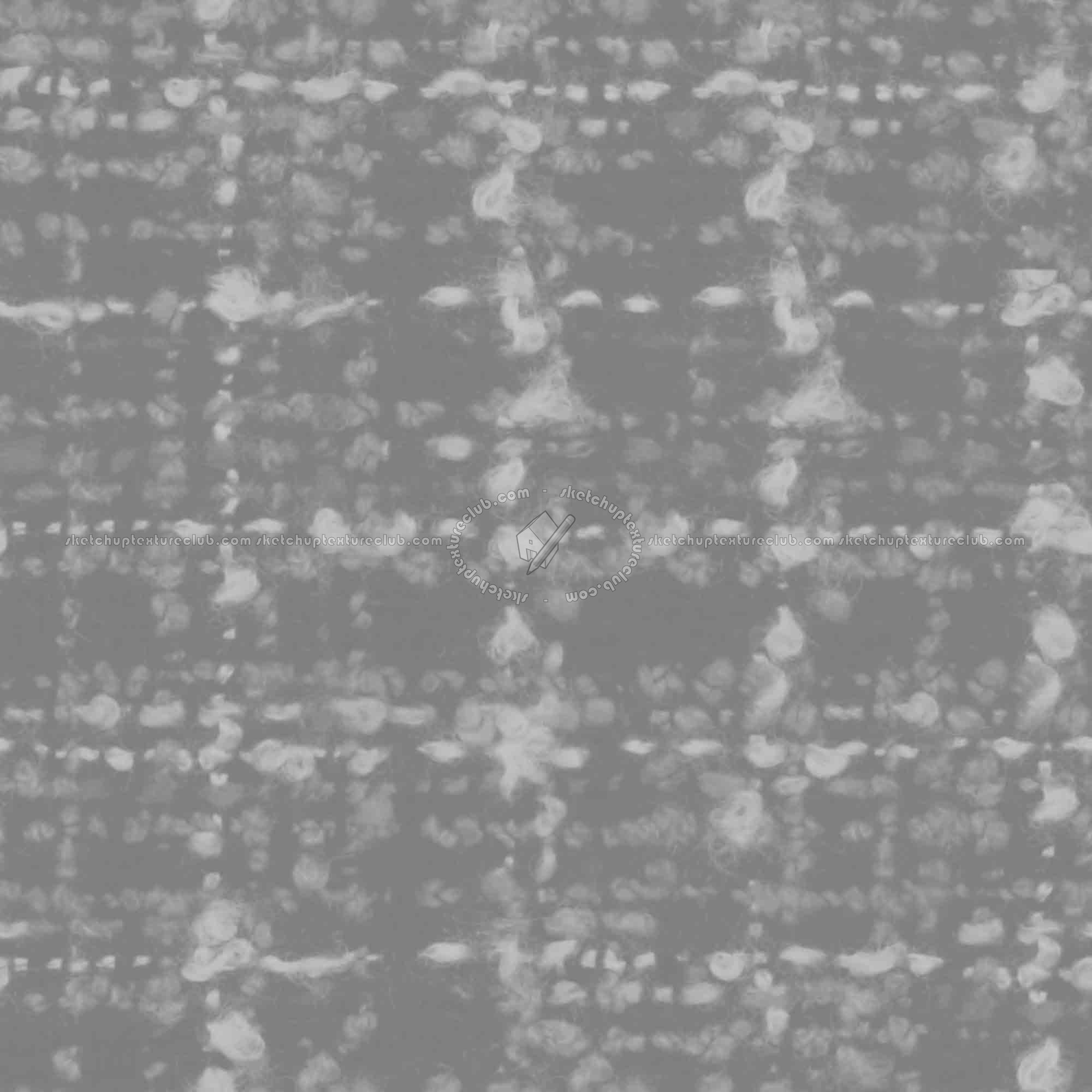 Textures   -   MATERIALS   -   FABRICS   -   Jaquard  - Chanel boucle fabric texture seamless 19644 - Displacement