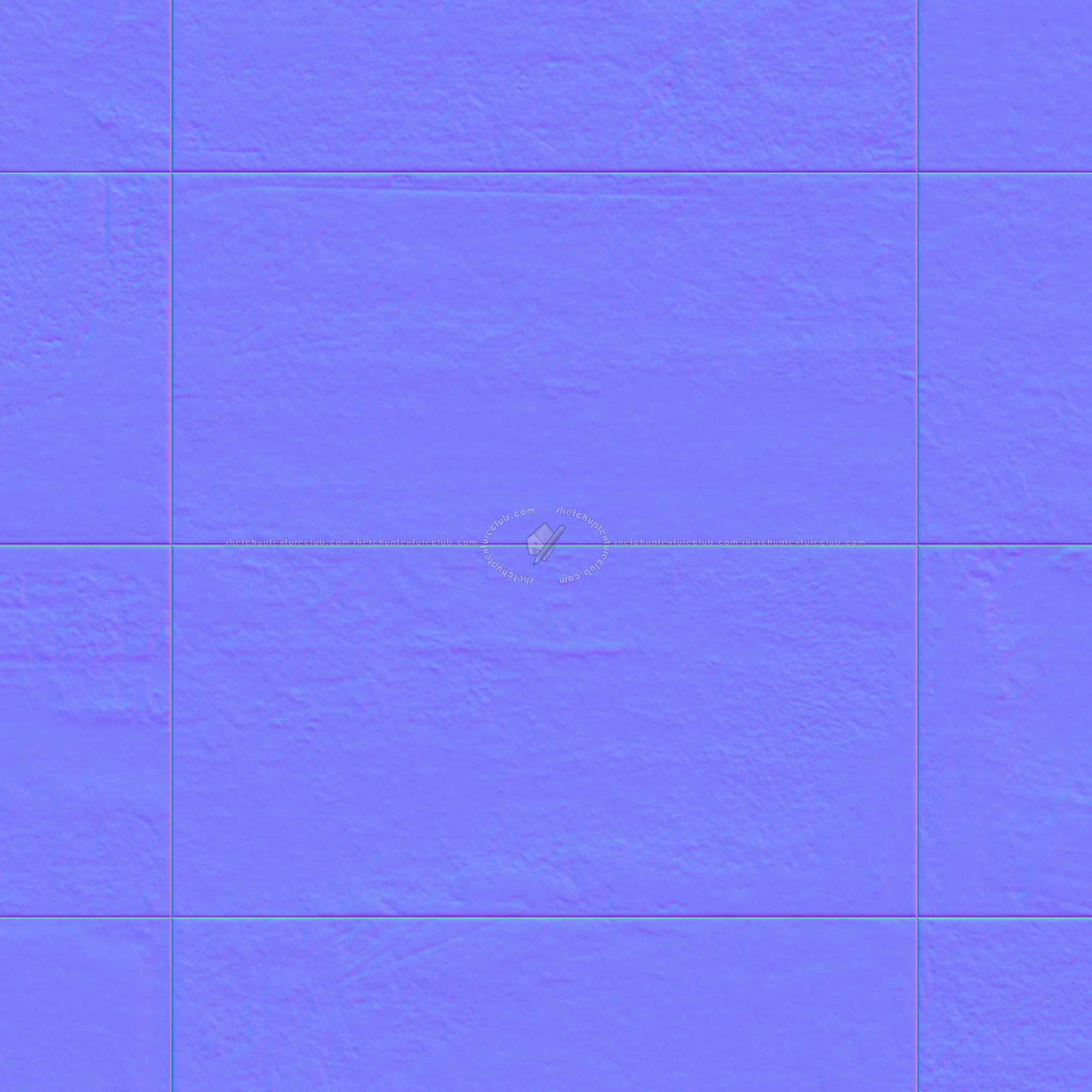 Textures   -   ARCHITECTURE   -   TILES INTERIOR   -   Design Industry  - Corten effect wall tiles Pbr texture seamless 22307 - Normal