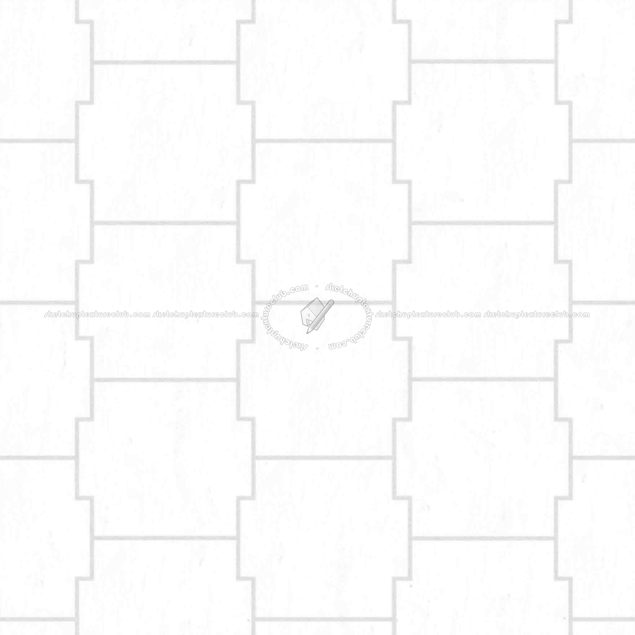 Textures   -   ARCHITECTURE   -   PAVING OUTDOOR   -   Pavers stone   -   Blocks mixed  - Pavers stone mixed size texture seamless 06182 - Ambient occlusion