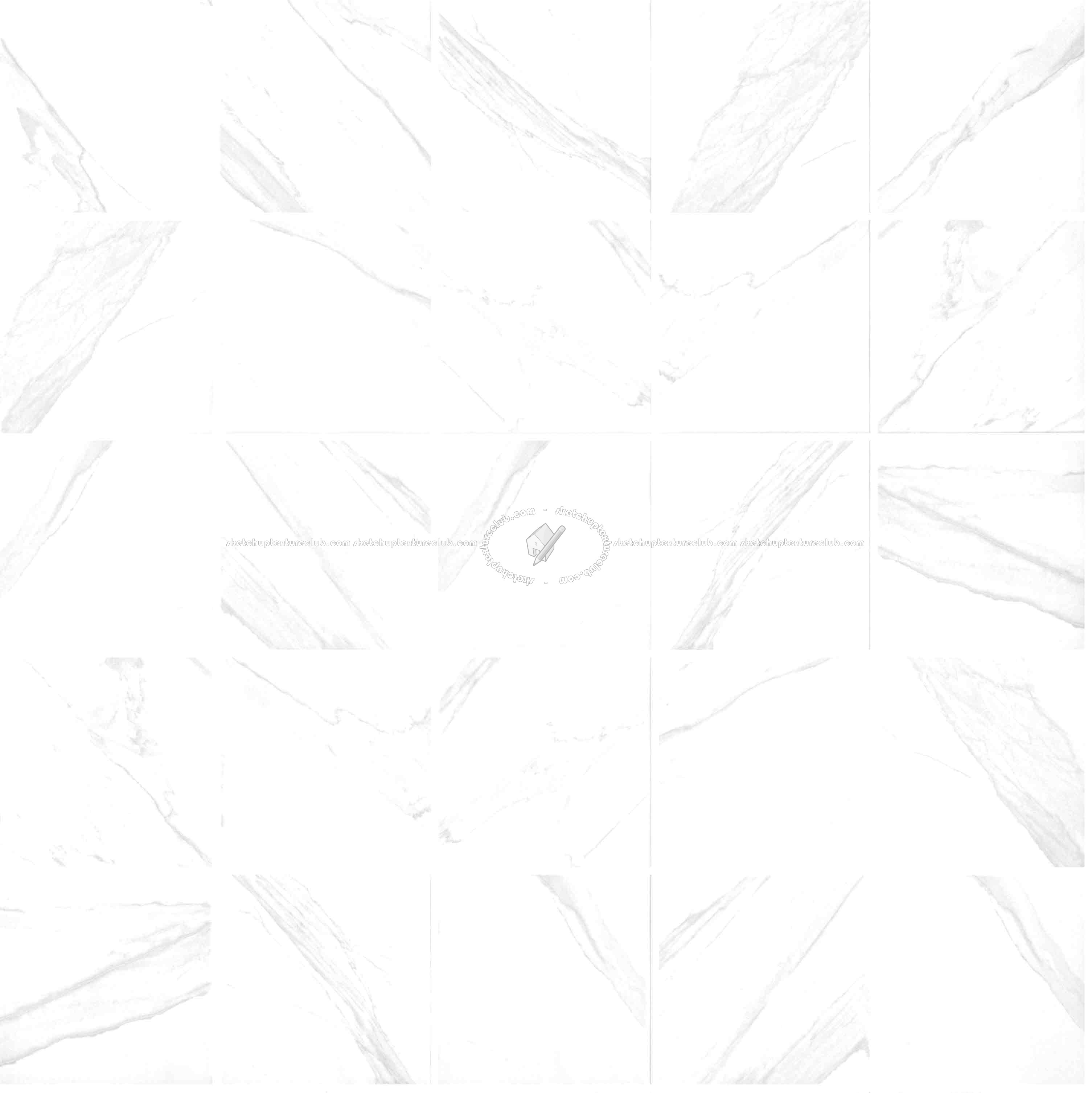 Textures   -   ARCHITECTURE   -   TILES INTERIOR   -   Marble tiles   -   White  - white marble tiles PBR texture seamless 21607 - Ambient occlusion