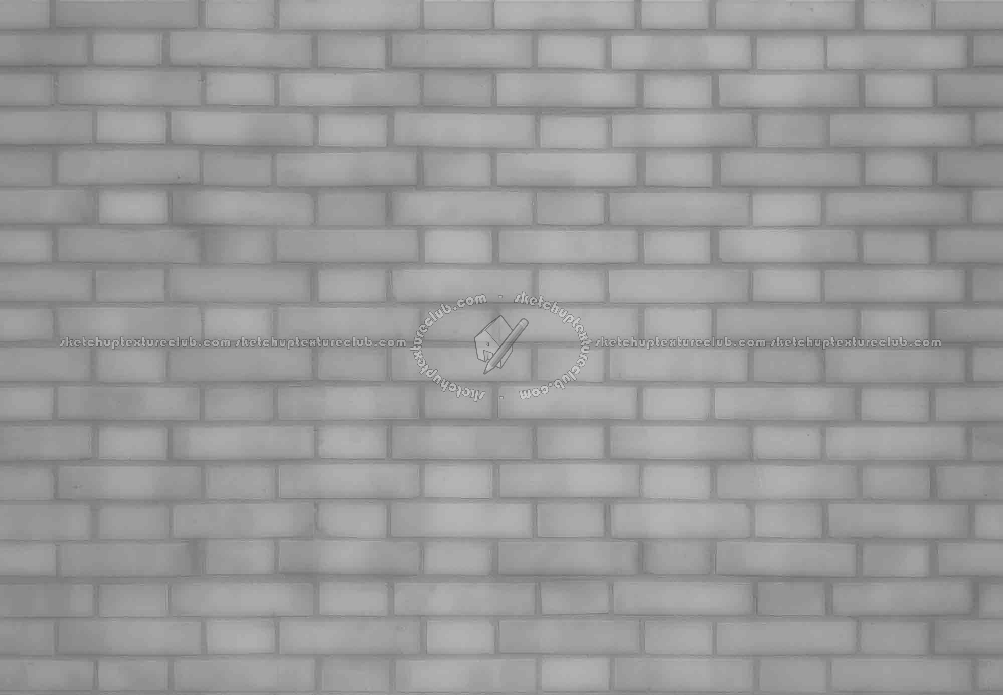 Textures   -   ARCHITECTURE   -   BRICKS   -   Facing Bricks   -   Smooth  - Facing smooth bricks texture seamless 20801 - Displacement