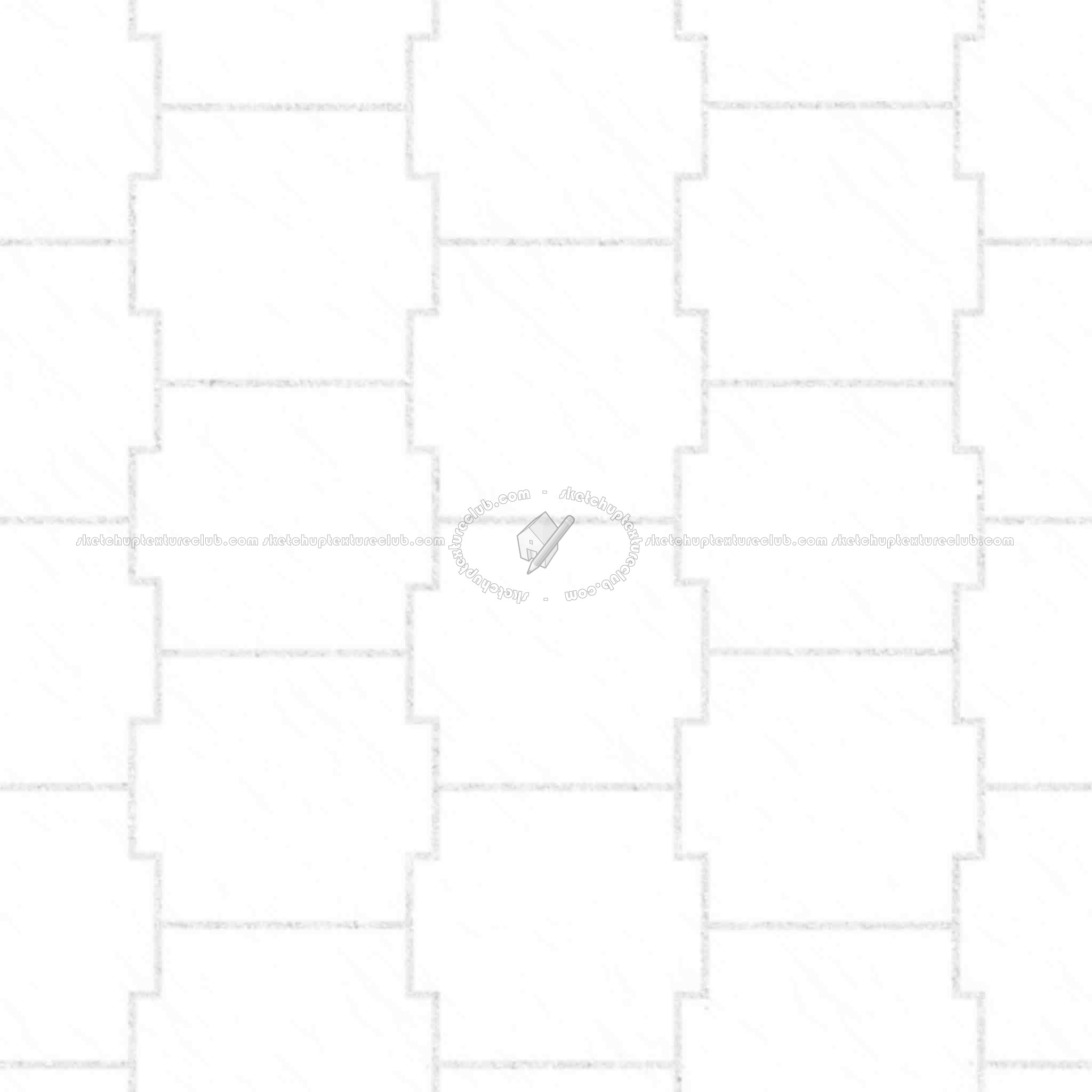 Textures   -   ARCHITECTURE   -   PAVING OUTDOOR   -   Pavers stone   -   Blocks mixed  - Pavers stone mixed size texture seamless 06183 - Ambient occlusion