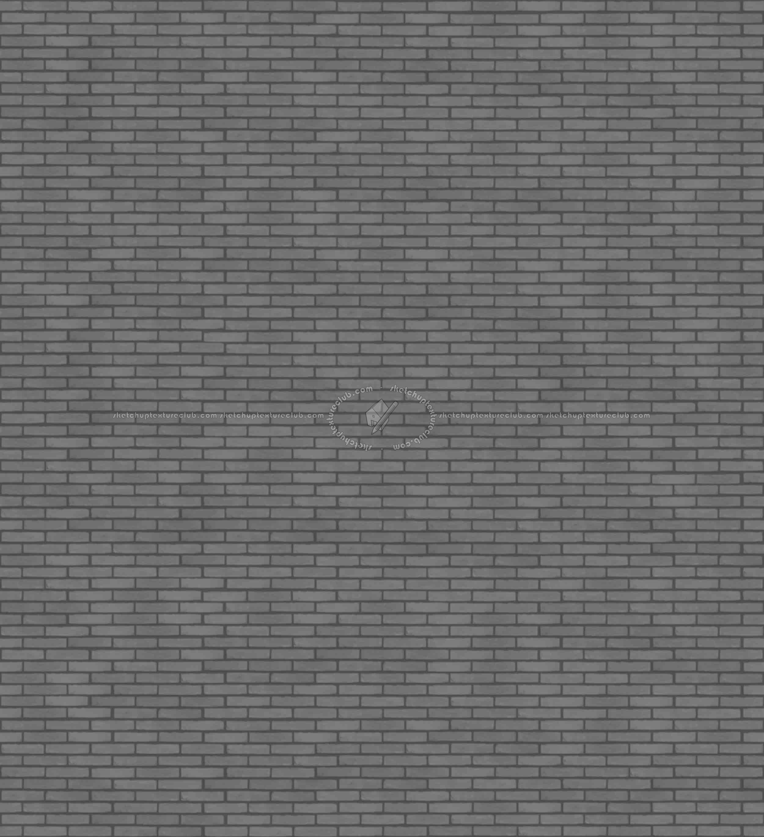 Textures   -   ARCHITECTURE   -   BRICKS   -   Facing Bricks   -   Rustic  - Rustic bricks texture seamless 17154 - Displacement