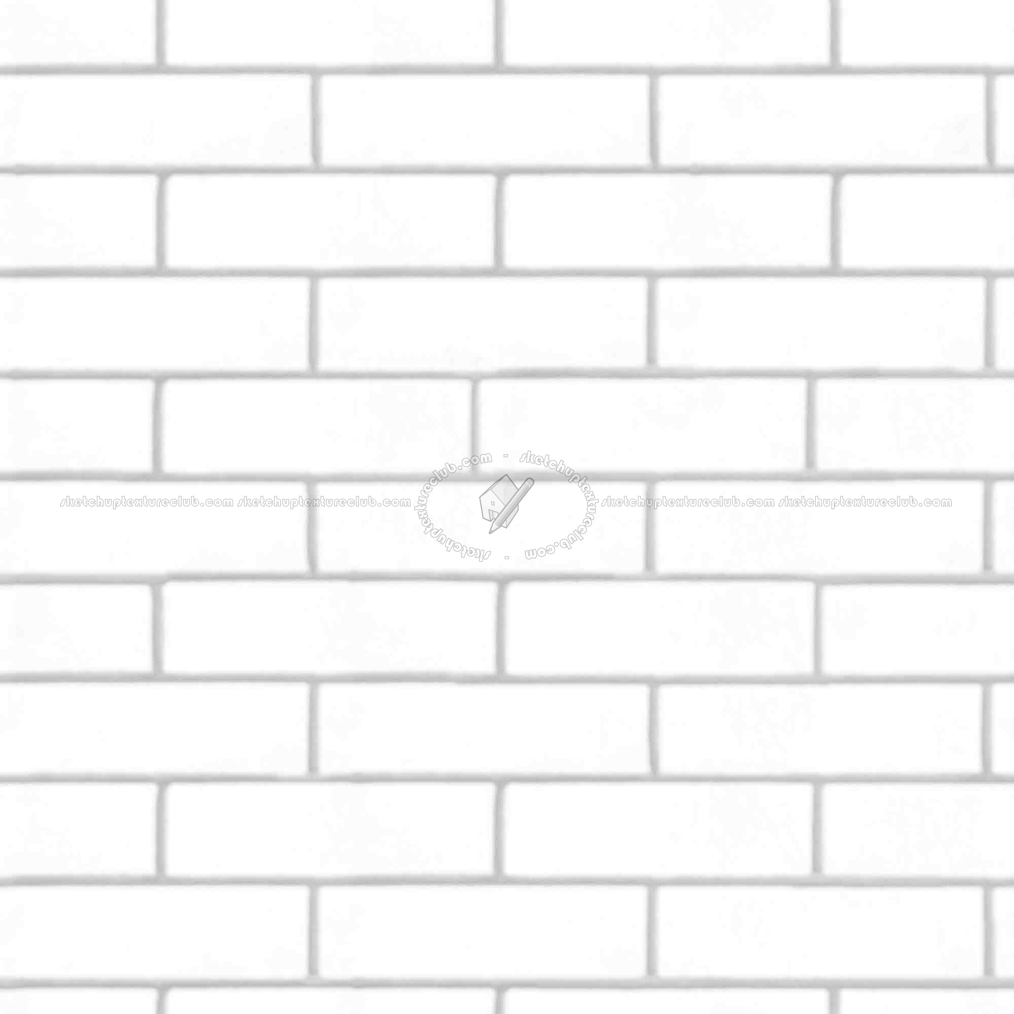 Textures   -   ARCHITECTURE   -   BRICKS   -   Facing Bricks   -   Smooth  - Dark Facing smooth bricks texture seamless 21365 - Ambient occlusion