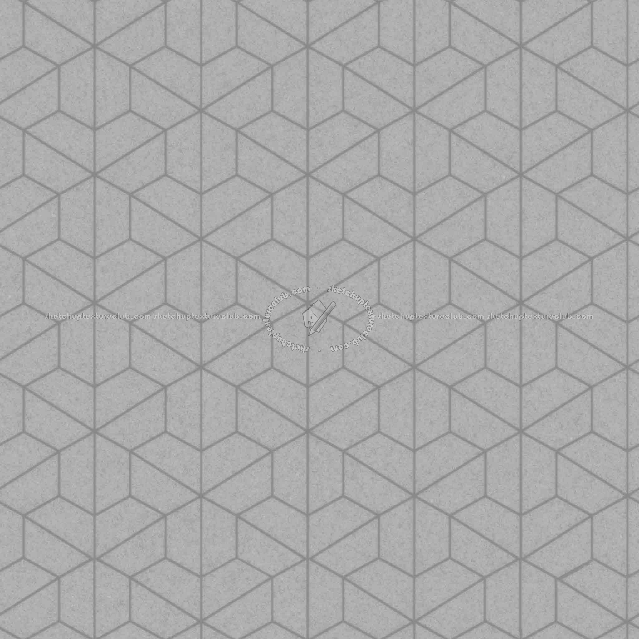 Textures   -   ARCHITECTURE   -   PAVING OUTDOOR   -   Pavers stone   -   Blocks mixed  - Pavers stone mixed size texture seamless 06184 - Displacement