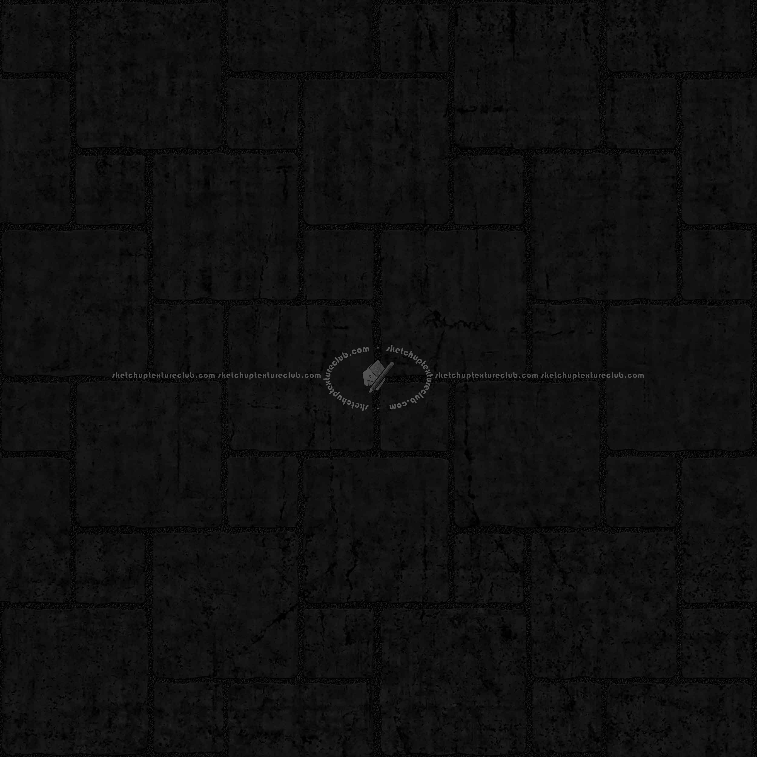 Textures - ARCHITECTURE - PAVING OUTDOOR - Concrete - Blocks regular - Paving outdoor concrete regular block texture seamless 05723 - Specular