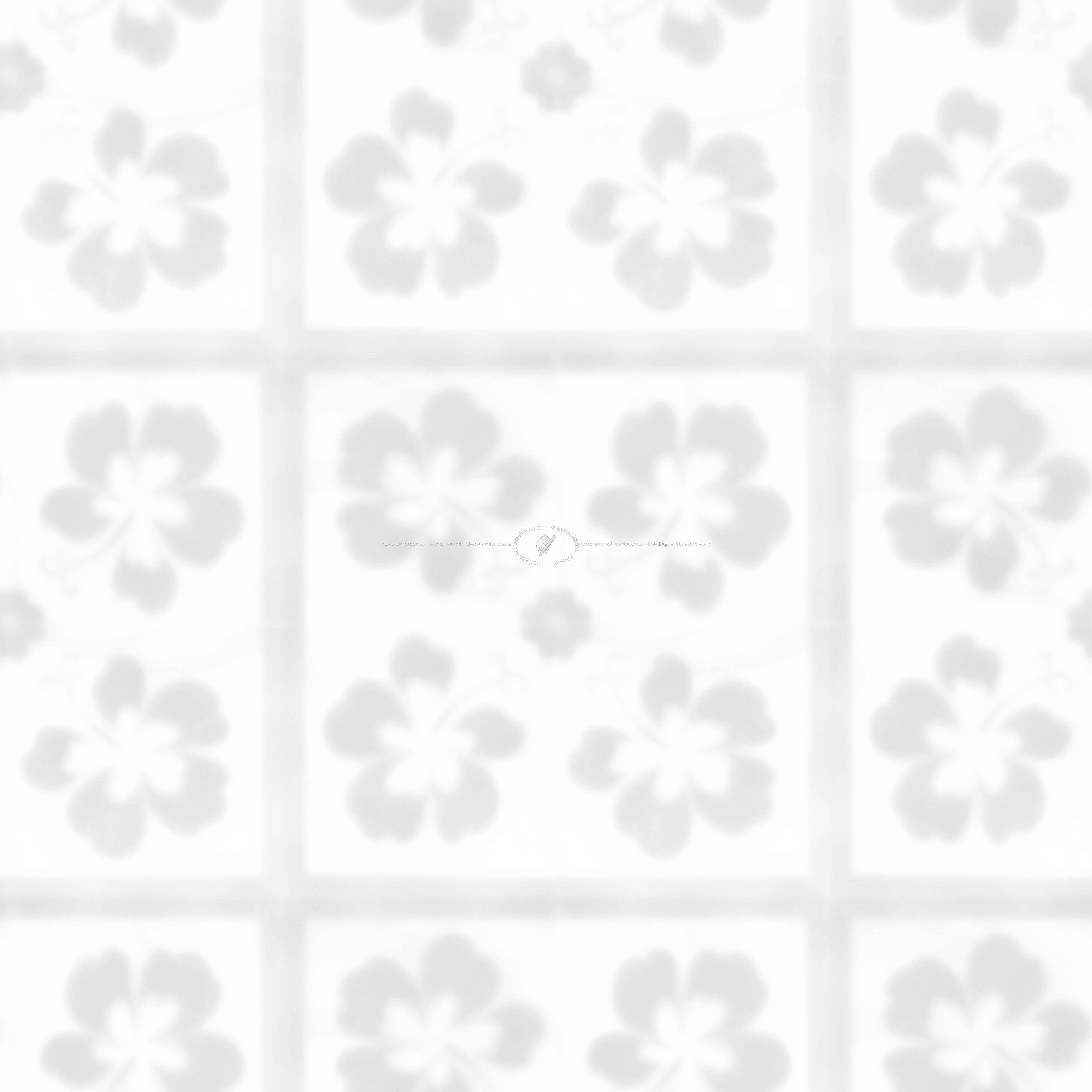 Textures - ARCHITECTURE - WOOD FLOORS - Decorated - Wood and marble parquet decorated texture seamless 19623 - Ambient occlusion