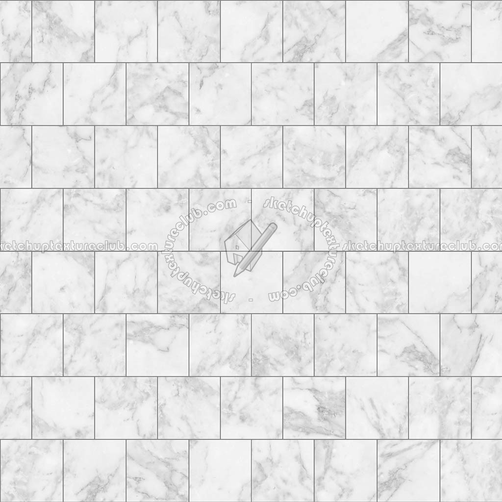 Textures   -   ARCHITECTURE   -   TILES INTERIOR   -   Marble tiles   -   White  - Carrara white marble floor 22064 (seamless)