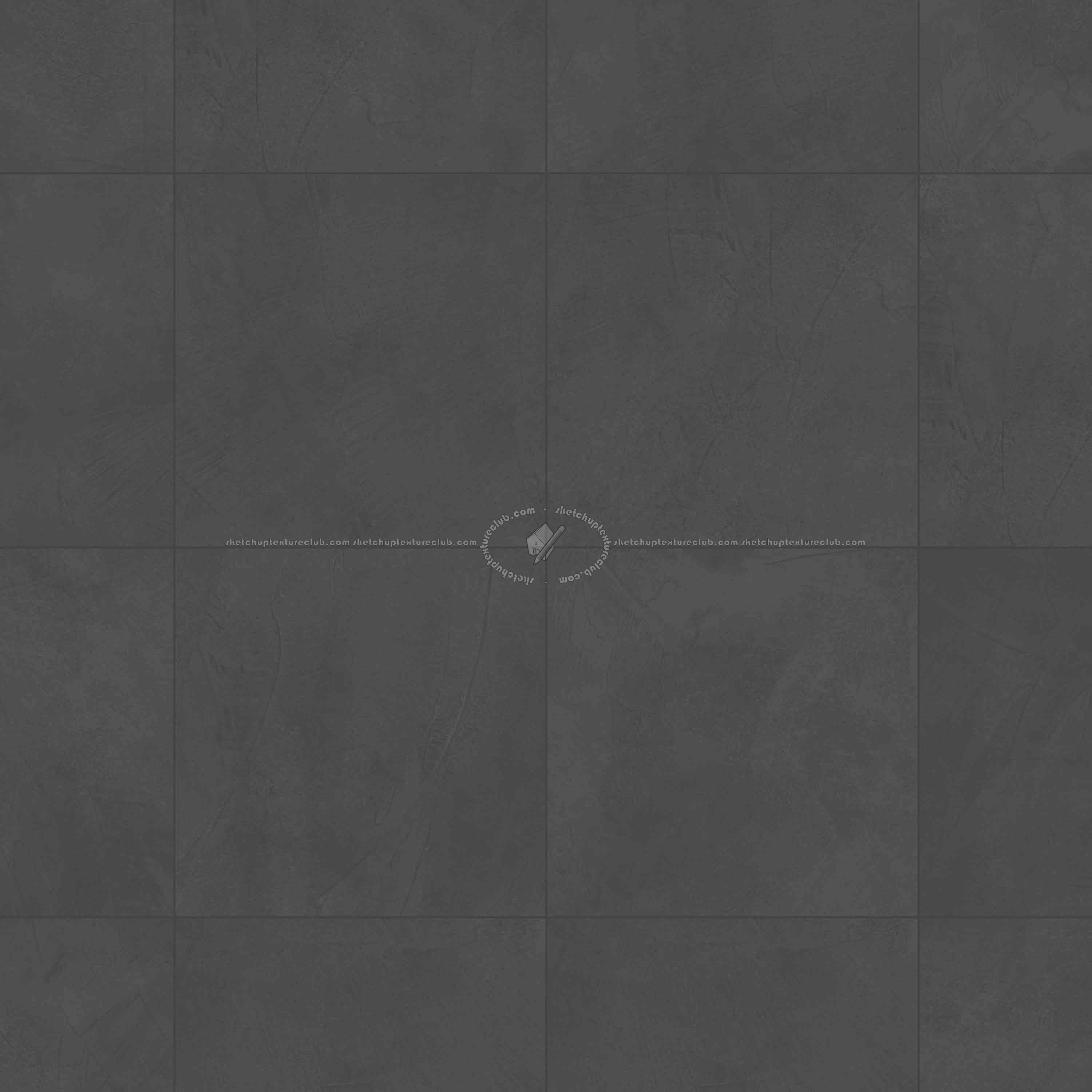 Textures - ARCHITECTURE - TILES INTERIOR - Design Industry - Concrete tiles covering Pbr texture seamless 22310 - Specular