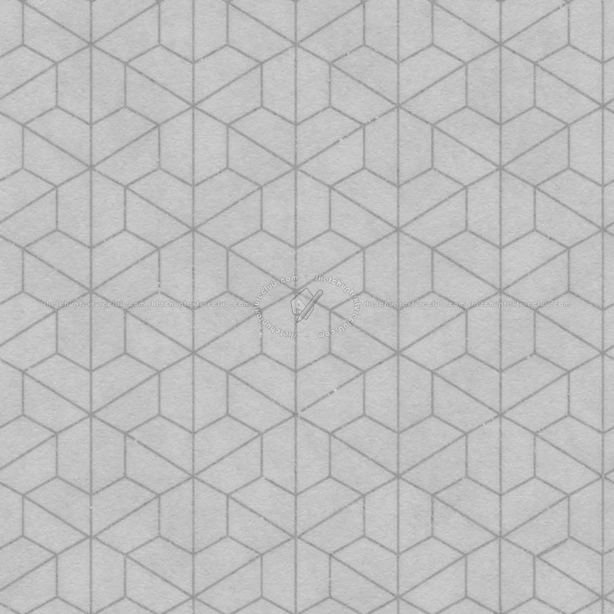 Textures   -   ARCHITECTURE   -   PAVING OUTDOOR   -   Pavers stone   -   Blocks mixed  - Pavers stone mixed size texture seamless 06185 - Displacement