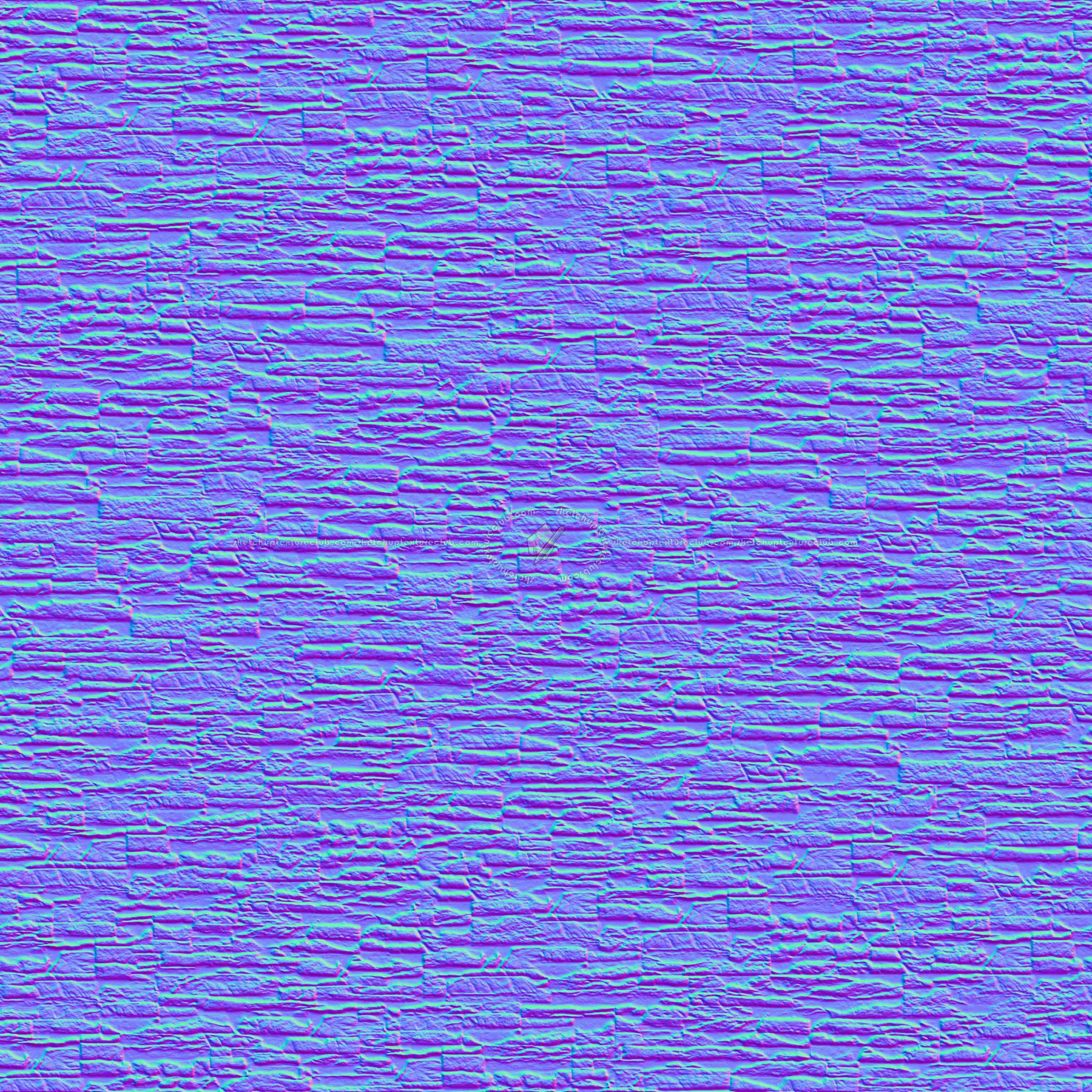 Textures   -   ARCHITECTURE   -   STONES WALLS   -   Claddings stone   -   Stacked slabs  - Stacked slabs walls stone texture seamless 08234 - Normal